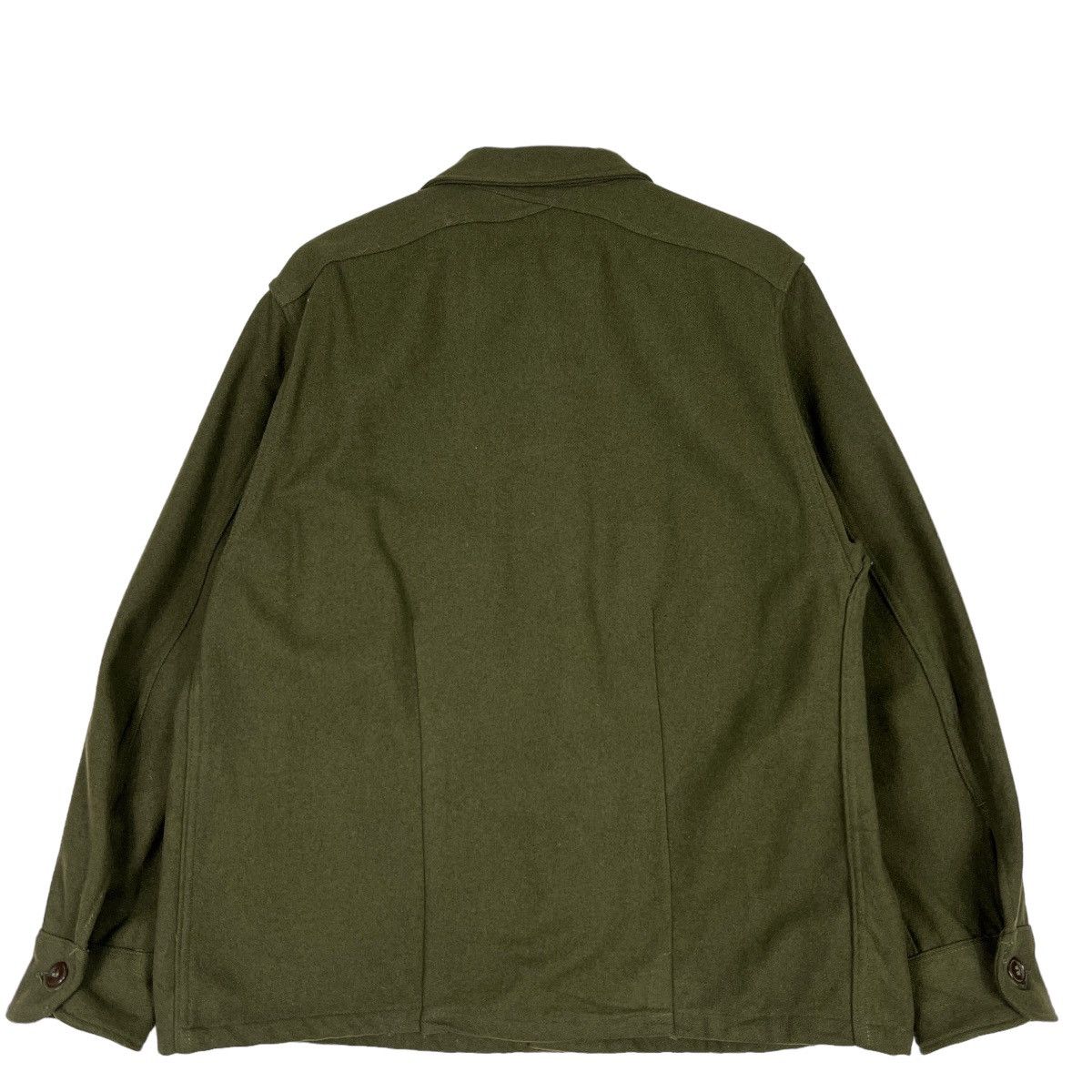 Vintage 🔥 TRUE VINTAGE 40s 50s US ARMY WWII WOOL SHIRT JACKET Size US L / EU 52-54 / 3 - 8 Thumbnail