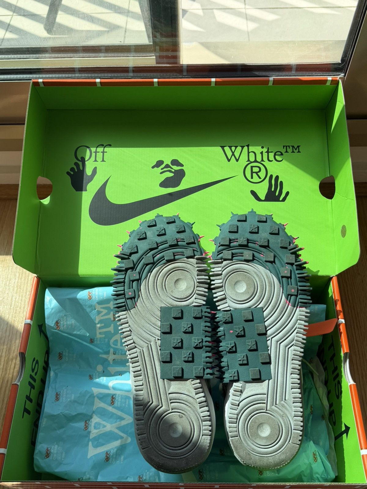 Nike × Off-White Nike Air Force 1 Mid SP x Off-White Size US 7.5 / EU 40-41 - 8 Thumbnail
