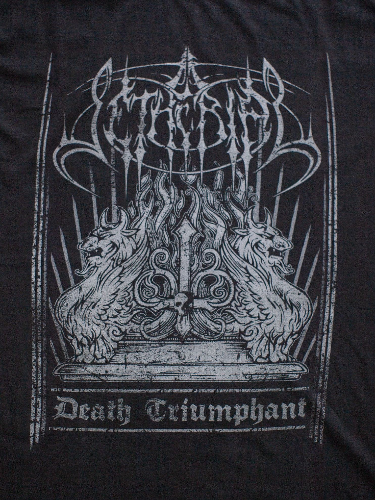 Band Tees 2006 Setherial "Death Triumphant" 00s Metal Band T-Shirt Size US M / EU 48-50 / 2 - 3 Thumbnail