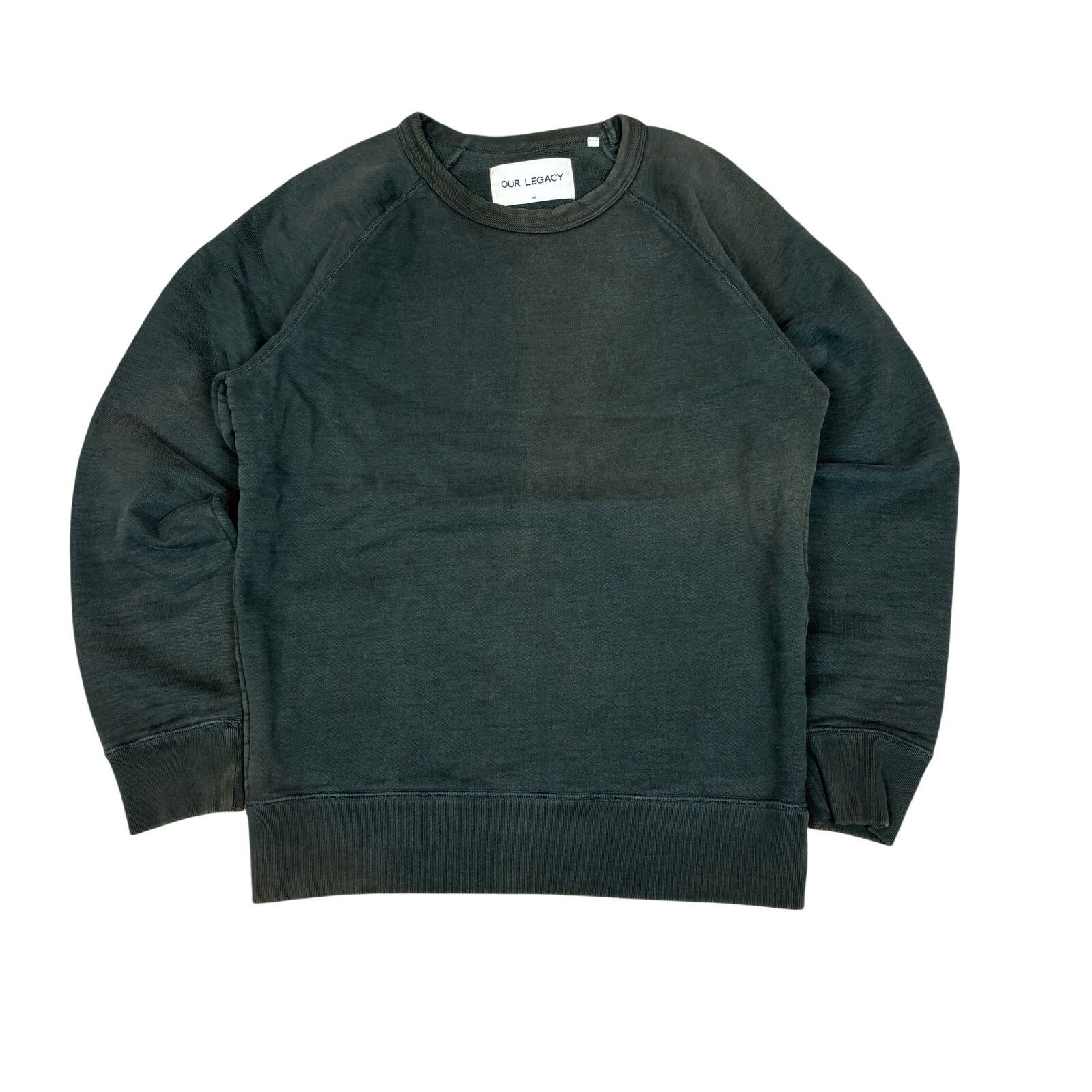 OUR LEGACY 初期50sグレートスウェット M Our Legacy Our Legacy 50s Clay Olive Sweatshirt Faded Men's Medium