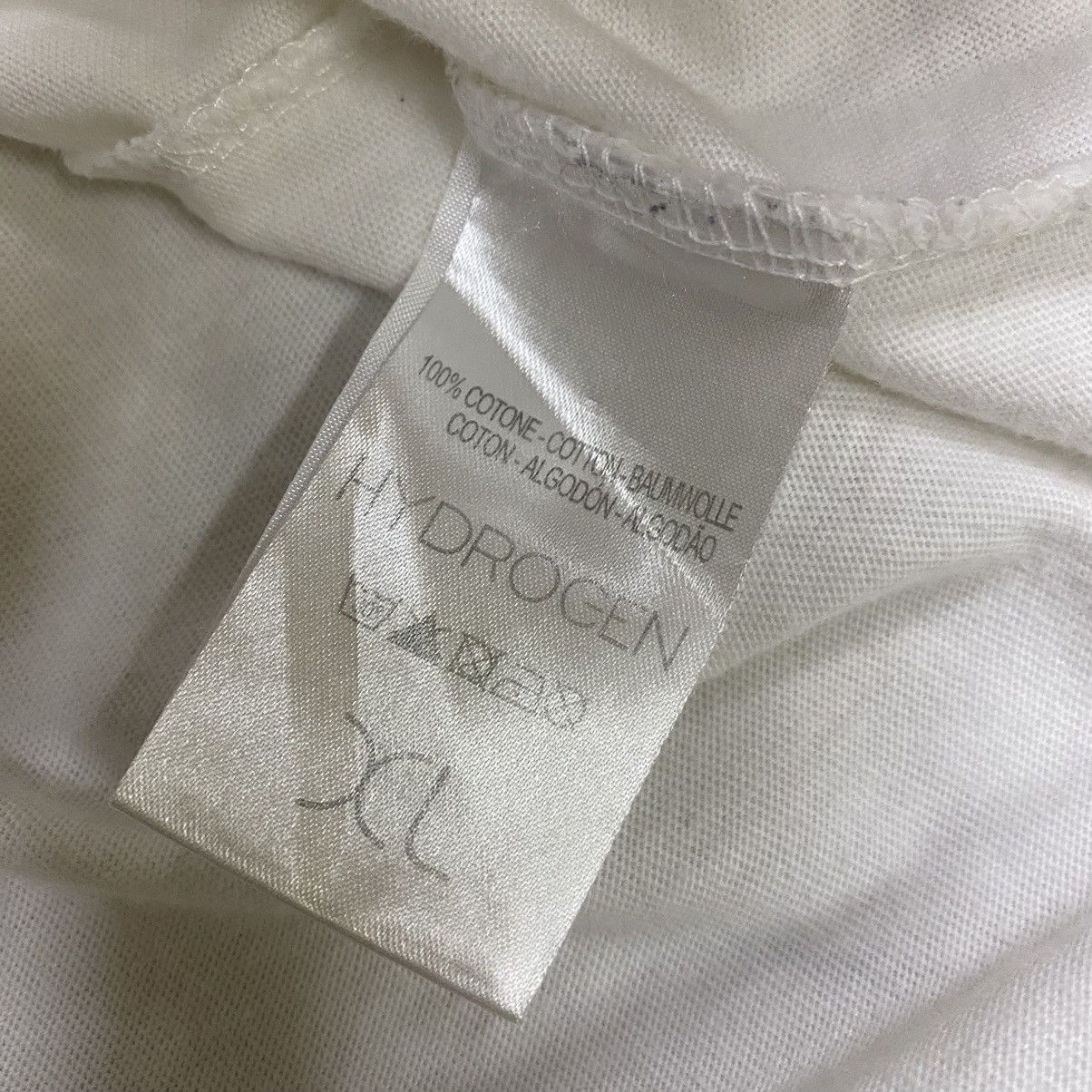 HYDROGEN HYDROGEN Hydrogen Long-sleeved T-shirt with Rhinestone Logo Size US M / EU 48-50 / 2 - 9 Thumbnail