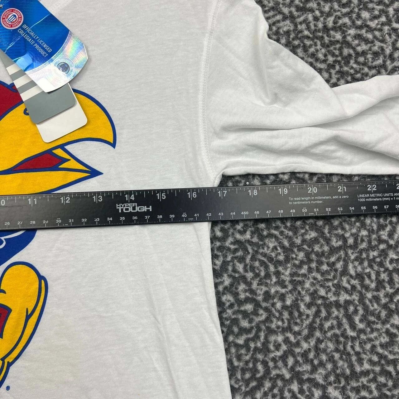 Adidas Kansas Jayhawks Shirt Adidas Long Sleeve Round Neck New S Size S / US 4 / IT 40 - 6 Thumbnail