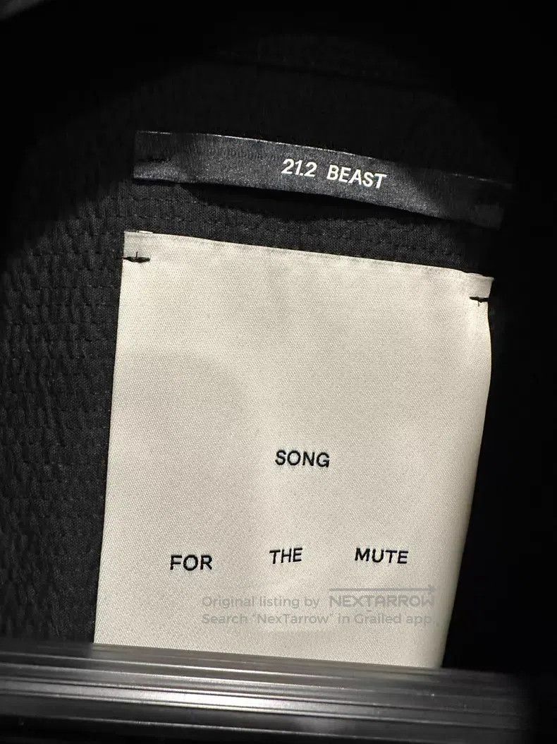 Song For The Mute Song For The Mute Hand-Drawn Print Jacket Size US S / EU 44-46 / 1 - 4 Thumbnail