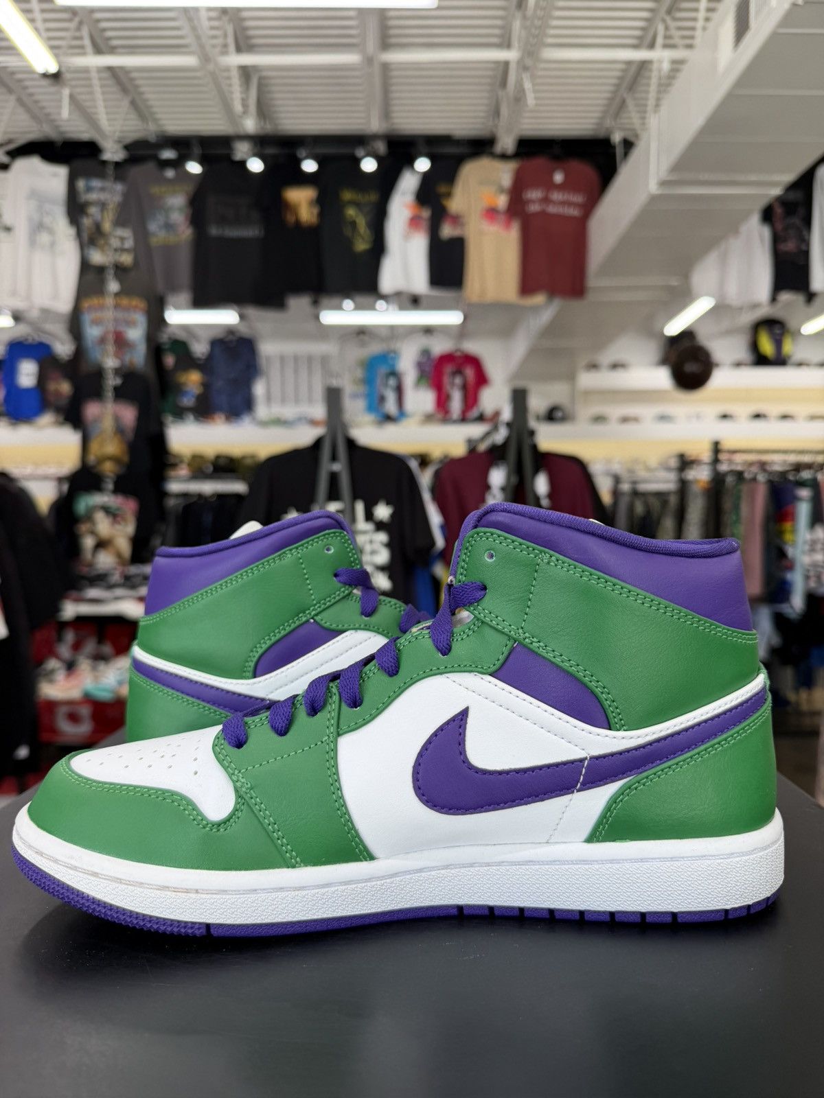 Jordan Brand Jordan 1 Mid Incredible Hulk Size 8.5 (2020) Size US 8.5 / EU 41-42 - 4 Thumbnail