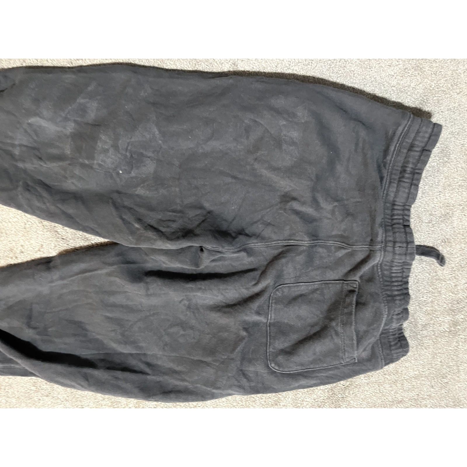 Old Navy Old Navy Mens Joggers Size L Gray Drawstring Sweatpants Casual Flaw Size US 33 - 4 Thumbnail