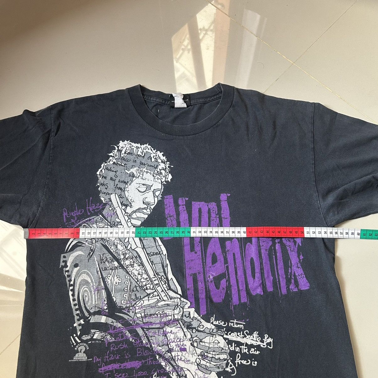 Other Jimi hendrix authentic 2006 Size US L / EU 52-54 / 3 - 2 Thumbnail