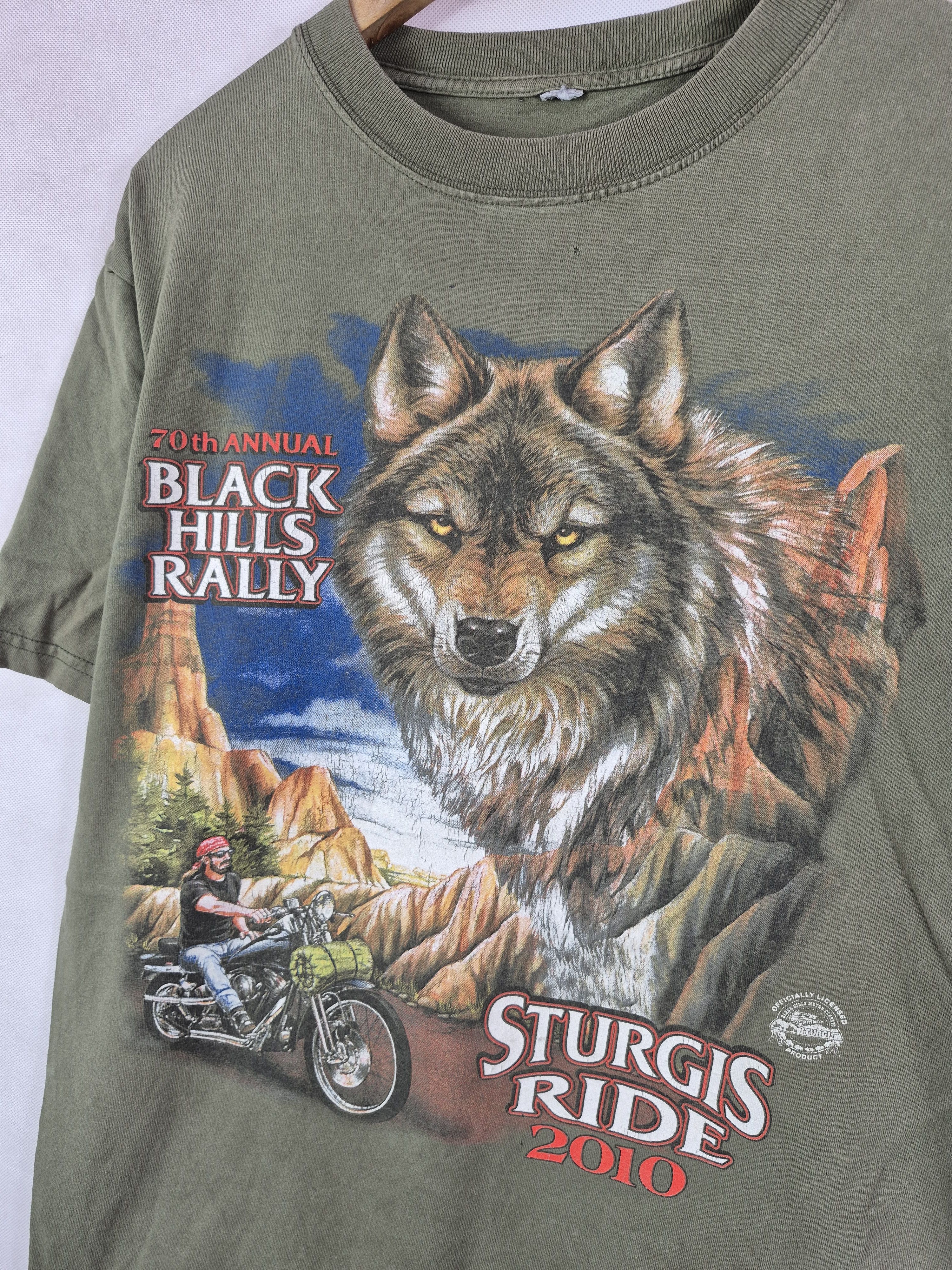 Vintage 🔥 Vintage Y2K Sturgis Ride 2010 Harley Davidson Tee Size US M / EU 48-50 / 2 - 3 Thumbnail
