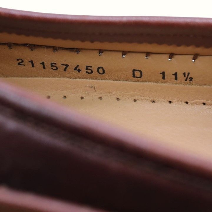 Santoni Santoni Italy Leather Tassel Loafer Brown Moccasins Men 11.5 Size US 11.5 / EU 44-45 - 6 Thumbnail