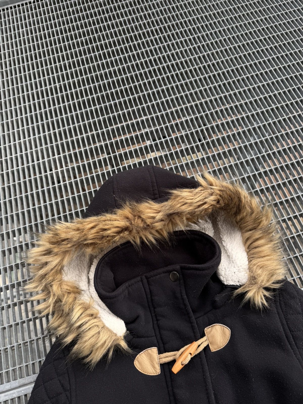 Other Streetwear Wool Wooden Lockers Fur Bomber Y2K Jacket Size M / US 6-8 / IT 42-44 - 6 Thumbnail
