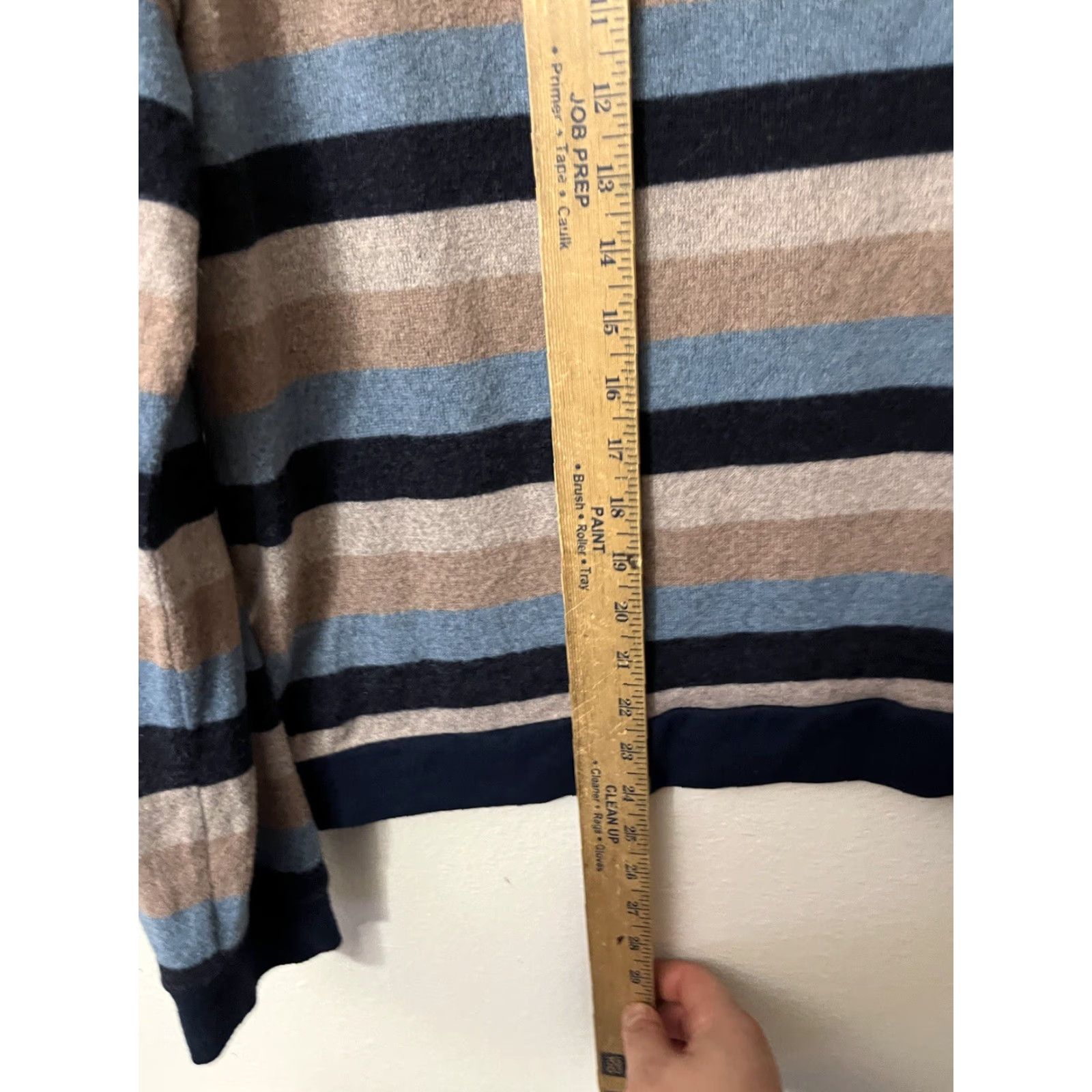 Lucky Brand Lucky Brand Sleep Shirt Womens Adult Large Multicolor Striped Long Sleeve Lounge Clothing Size L Size L / US 10 / IT 46 - 4 Thumbnail