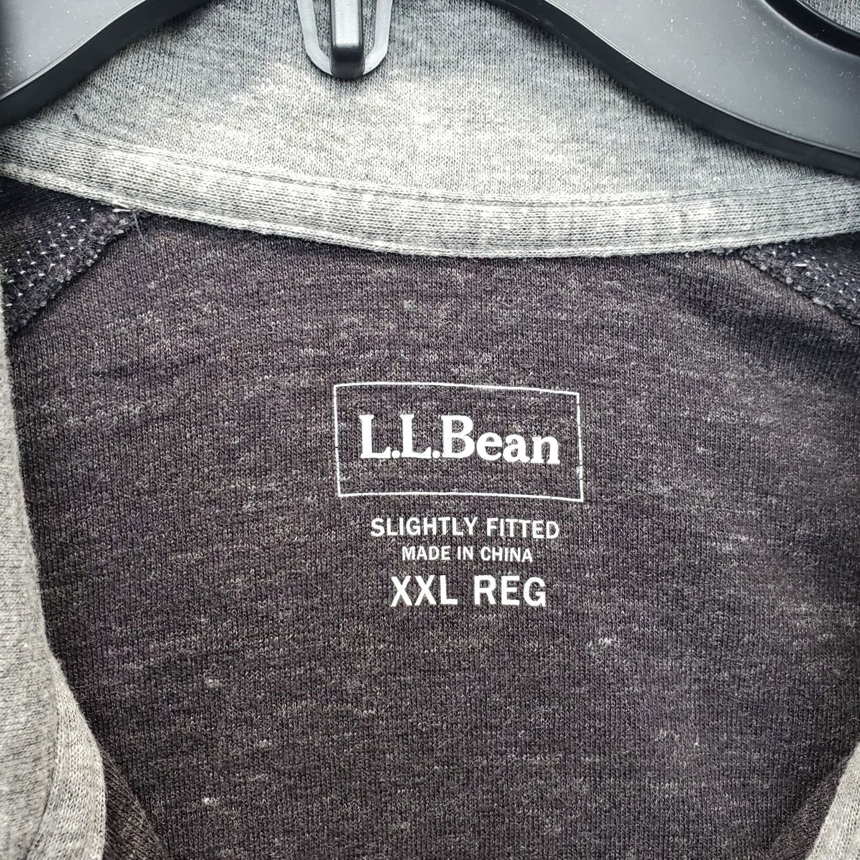 Vintage L.L. Bean Sweatshirt Mens 2XL Gray Mock Neck 1/4 Zip Ribbed Cuff Shirt Mens Size 2XL Gray Size US XXL / EU 58 / 5 - 6 Thumbnail