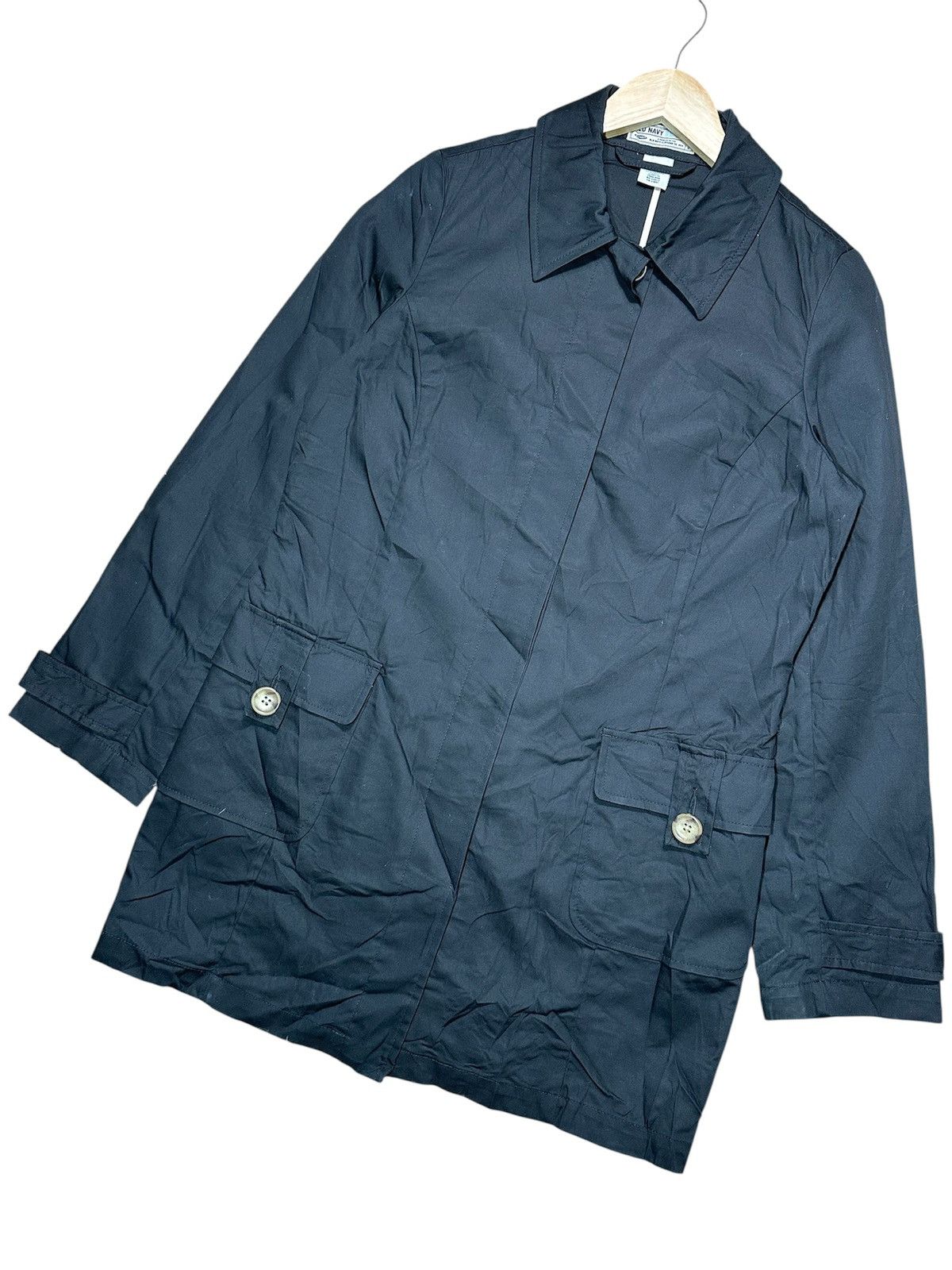 Old Navy Old Navy collared cotton trench coat Size US M / EU 48-50 / 2 - 3 Thumbnail