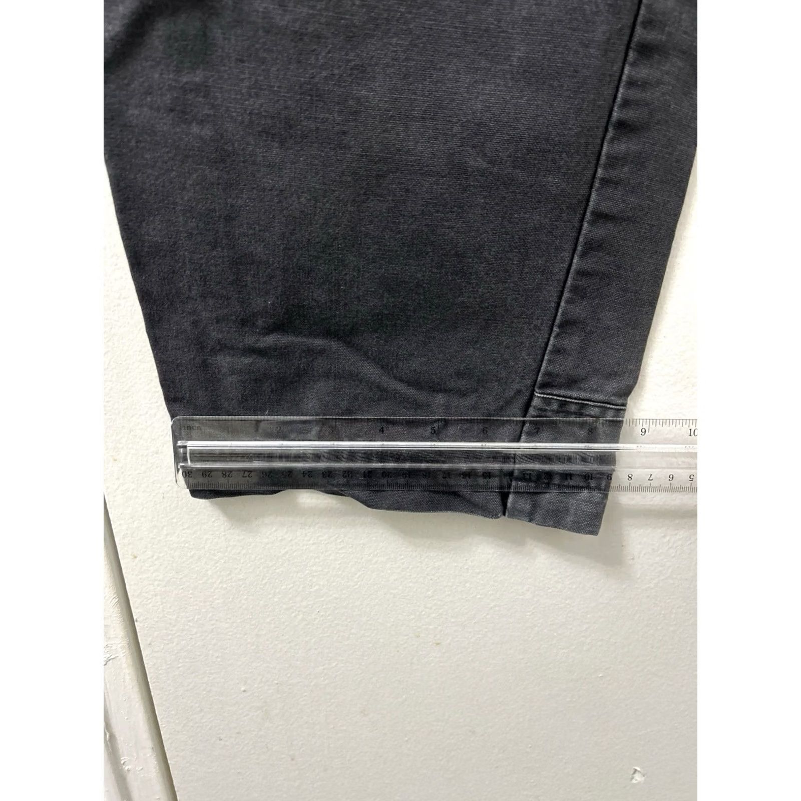 Vintage Cabela's Cargo Pants Mens 38x32 Gray Cotton Canvas Classic Fit Elastic Waist cargo Pocket Straight Leg Workwear Casual Pants Mens Regular Size US 38 / EU 54 - 5 Thumbnail