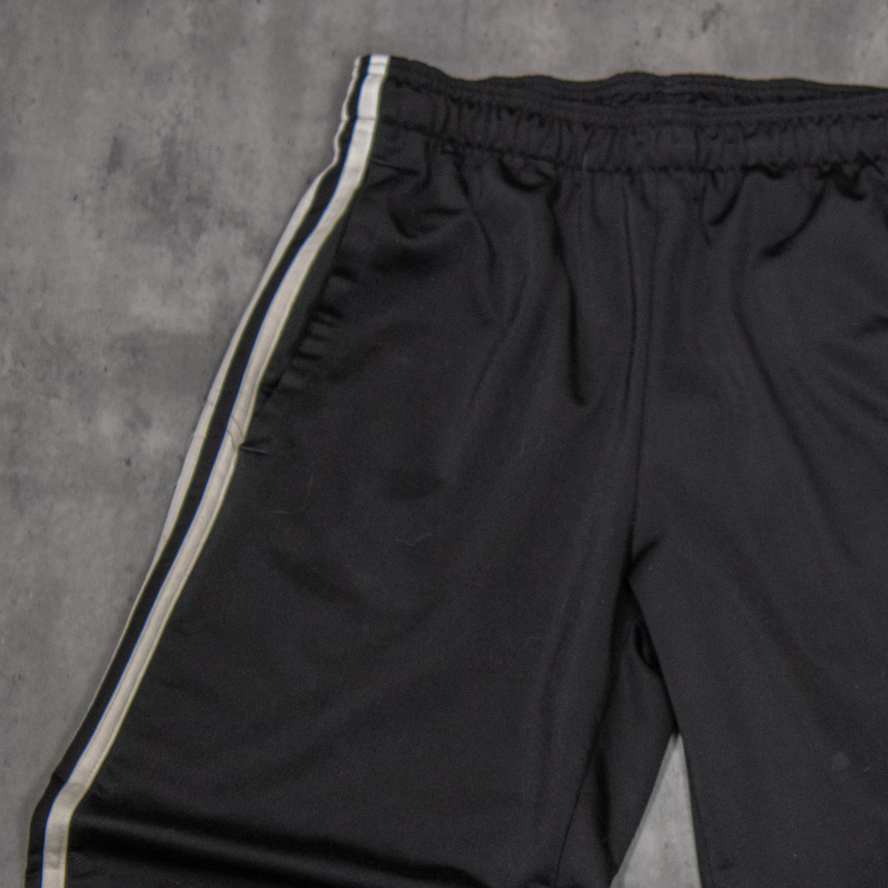 Adidas Adidas Black Track Sweat Straight Legged Relax Fit Pant's Size US 30 / EU 46 - 7 Thumbnail