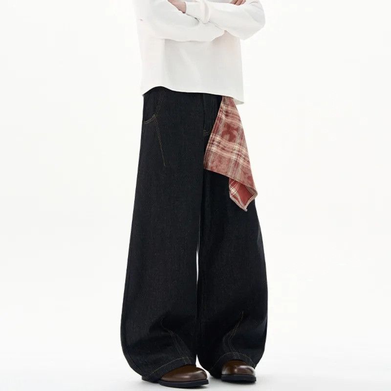 Jean Wide Leg Loose Male Jeans Size US 32 / EU 48 - 3 Thumbnail