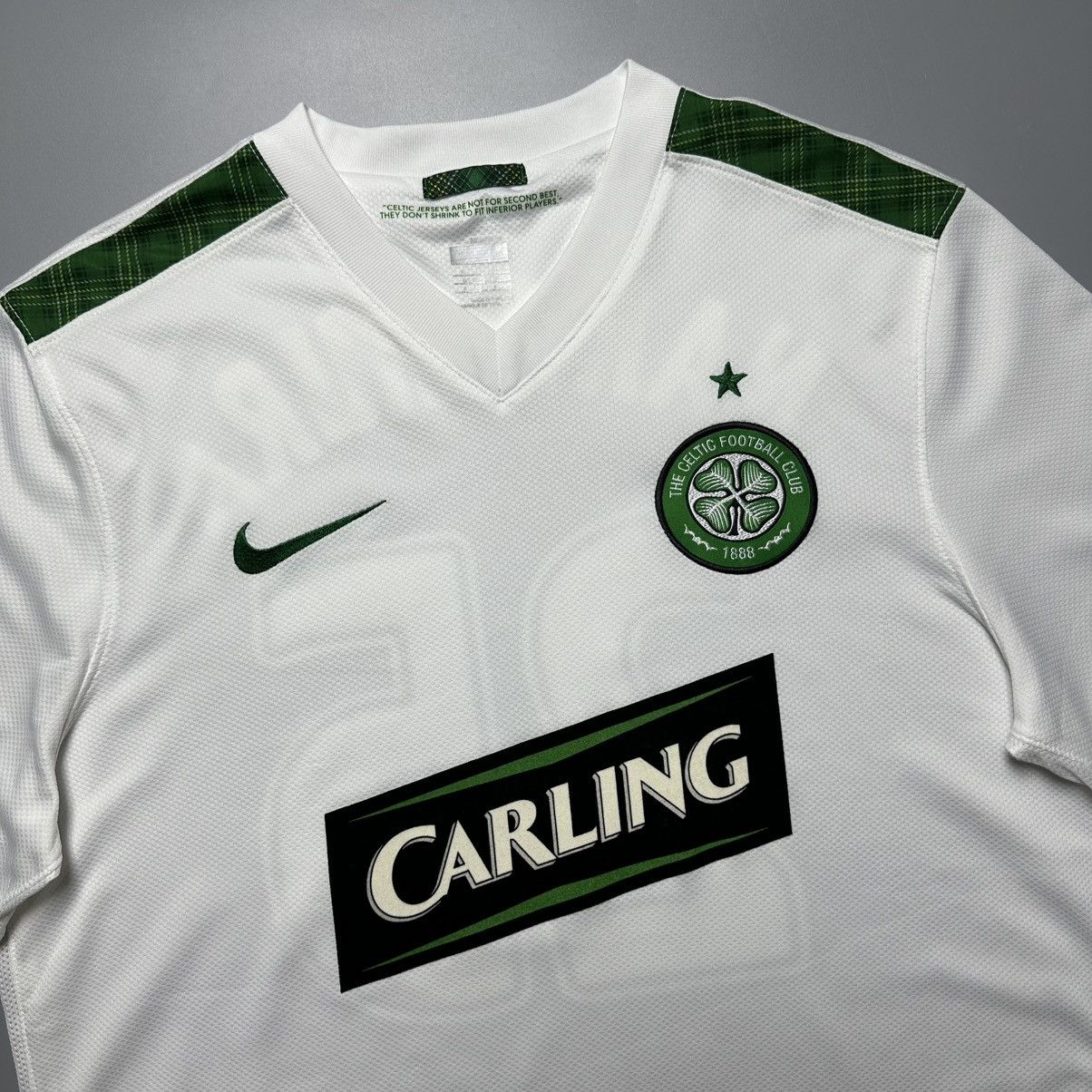 Nike CELTIC NIKE 2009/2010 FOOTBALL THIRD JERSEY #25 NAKAMURA Size US M / EU 48-50 / 2 - 4 Thumbnail