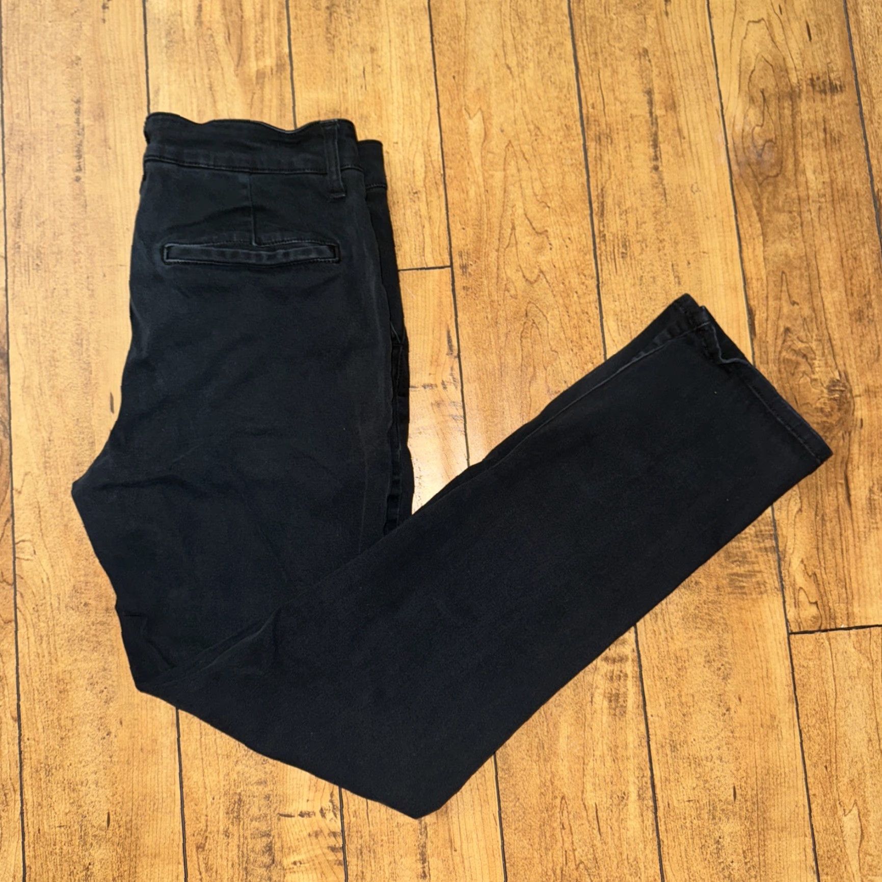 Rsq RSQ Slim Straight Chino Pants Black 30x32 Men Pants Slim Straight Black 30 32 Mens Size US 30 / EU 46 - 2 Thumbnail