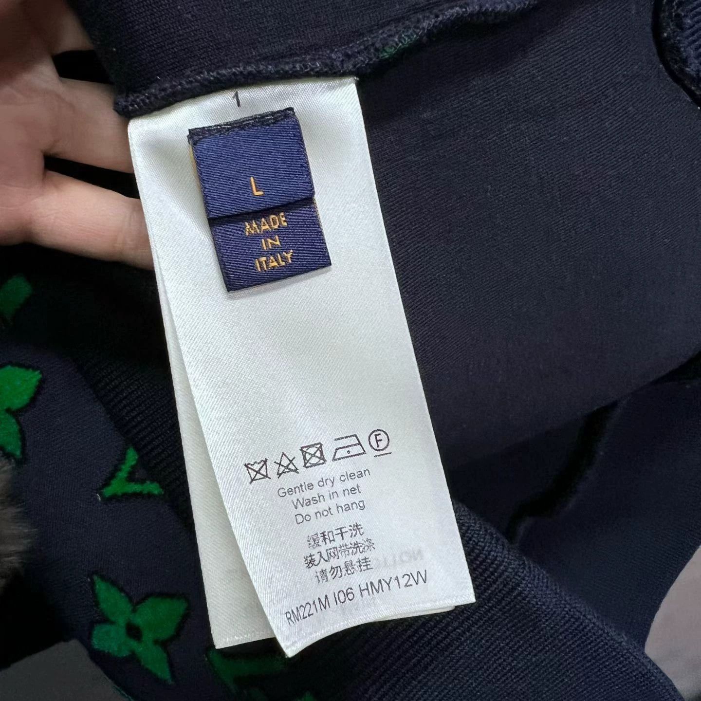 Louis Vuitton louis vuitton blue gradient long sleeve sweatshirt Size US L / EU 52-54 / 3 - 3 Thumbnail