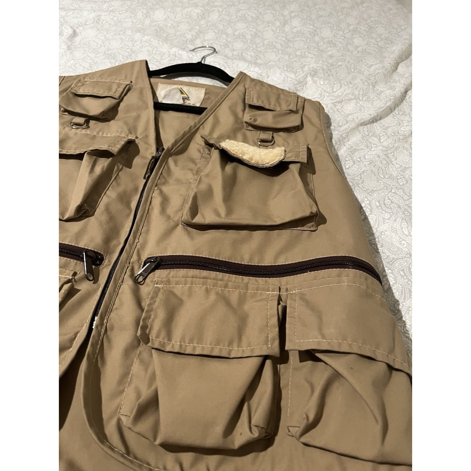 Other Vintage Stansport Fishing Vest Mens Large Khaki Multi Pocket Size US L / EU 52-54 / 3 - 3 Thumbnail