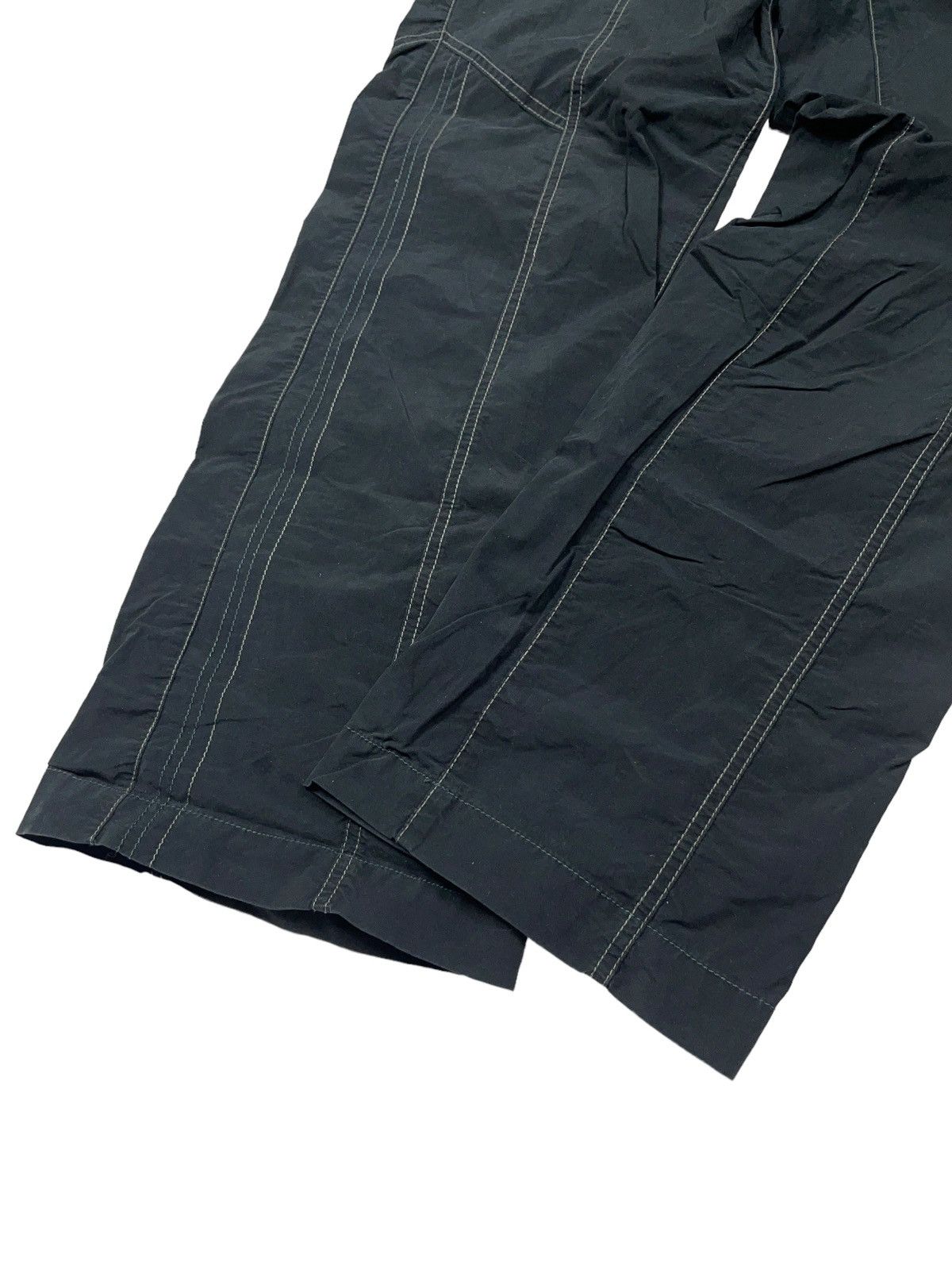 Japanese Brand × Vintage Vintage y2k Nylon Pants Japanese Wide Leg Size 30" / US 8 / IT 44 - 4 Thumbnail