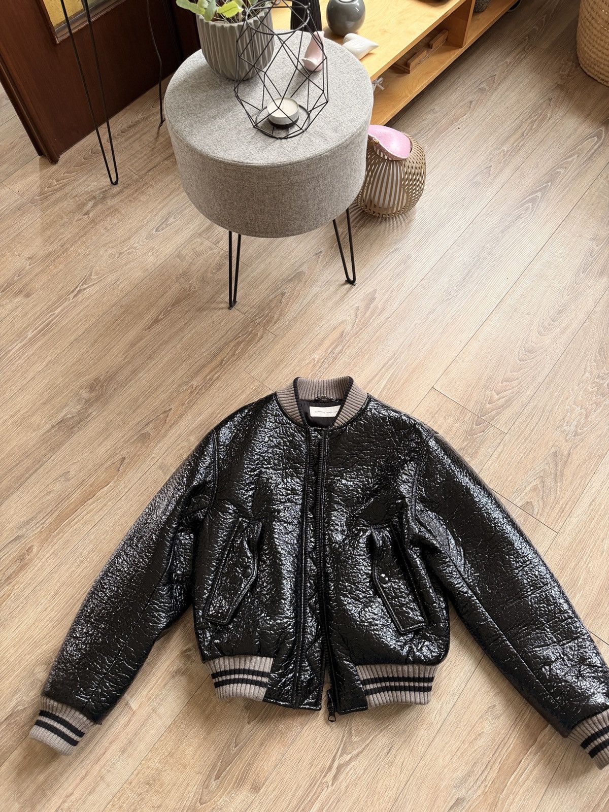 Dries Van Noten Back Zip Bomber Size US S / EU 44-46 / 1 - 1 Thumbnail