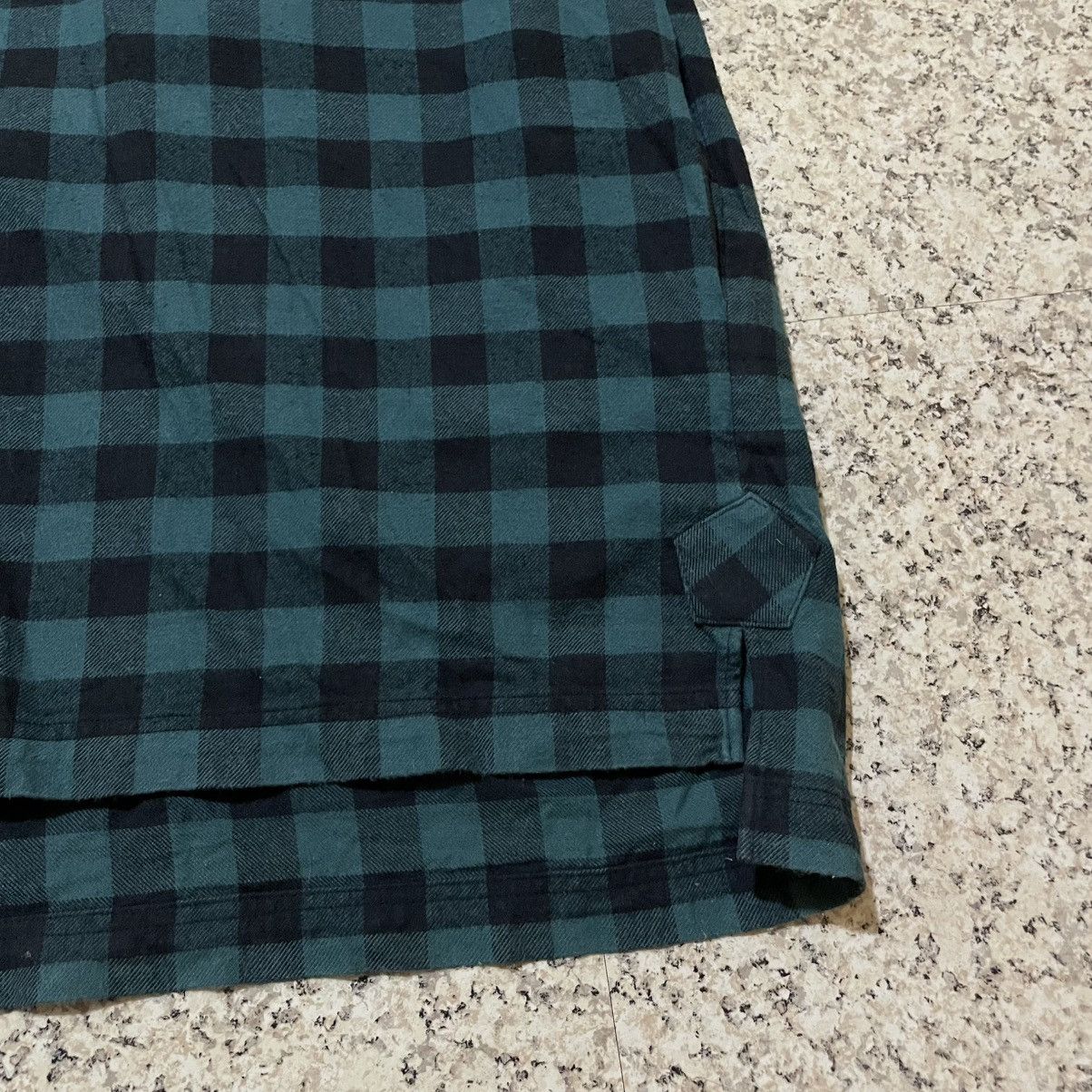 Sacai Sacai SS17 Buffalo Check Plaid Shirt w/ Shoulder Zipper RARE Size US L / EU 52-54 / 3 - 10 Thumbnail