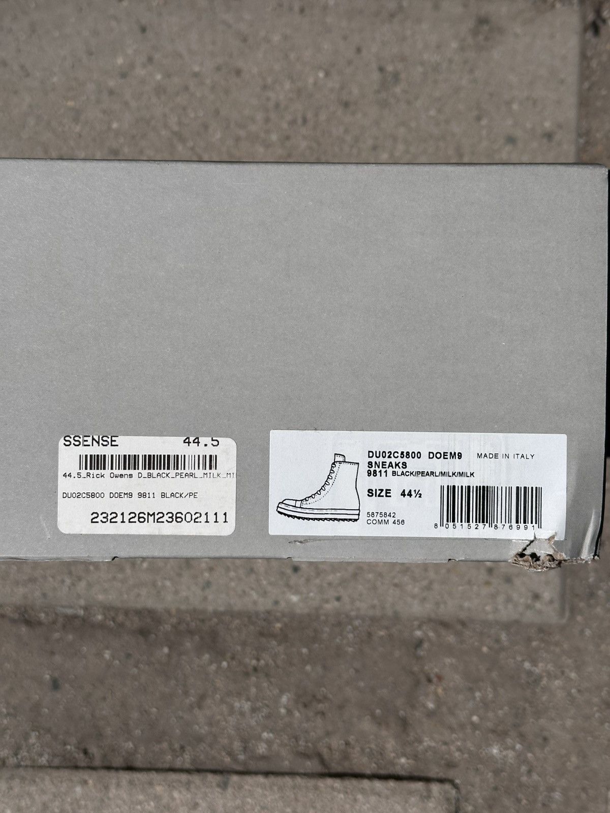 Rick Owens Drkshdw Rick Owens DRKSHDW Black Sneaks Sneakers Size US 11.5 / EU 44-45 - 10 Thumbnail