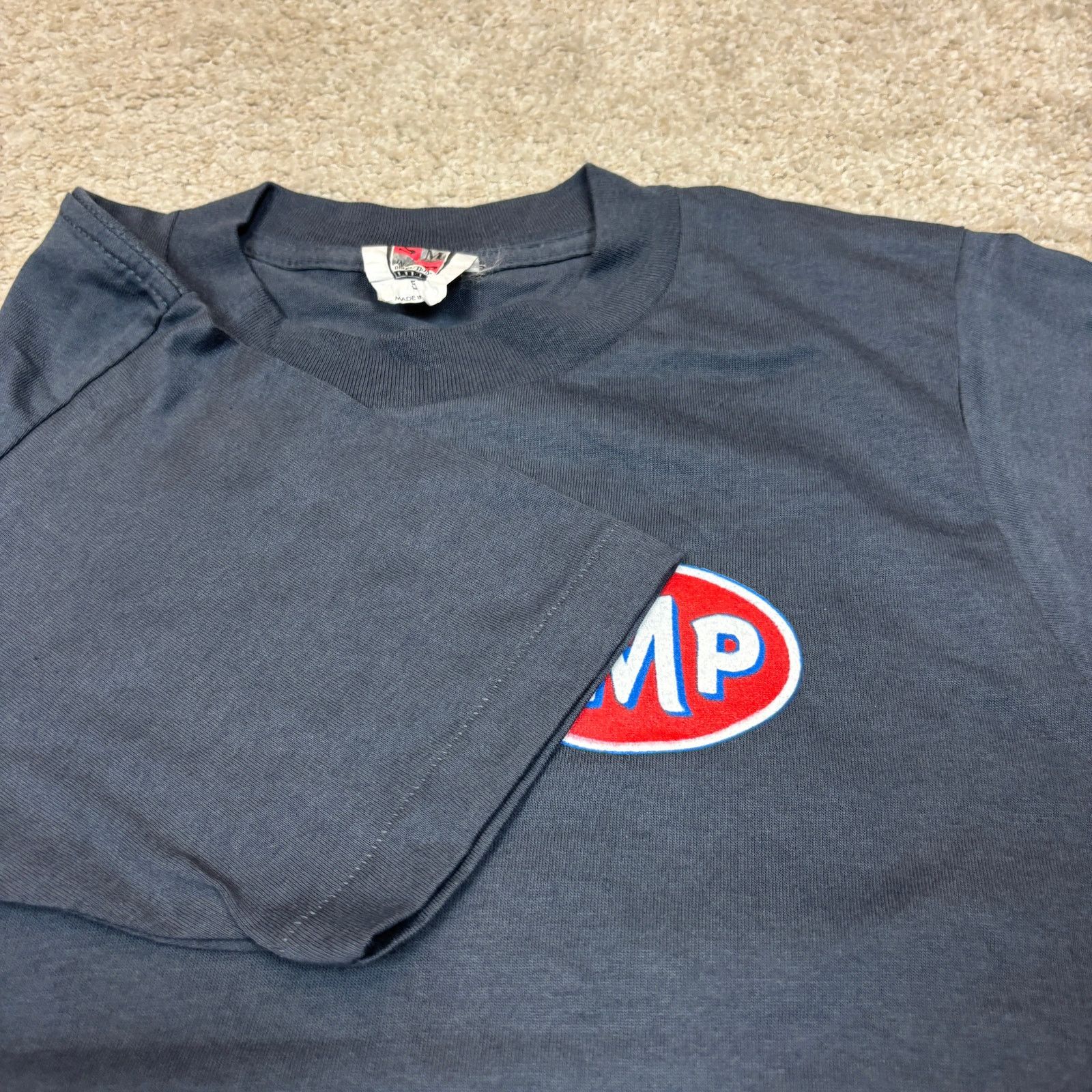 Vintage Vintage 90s SMP Skateboarding STP Parody Logo T Shirt Small Size US S / EU 44-46 / 1 - 6 Thumbnail
