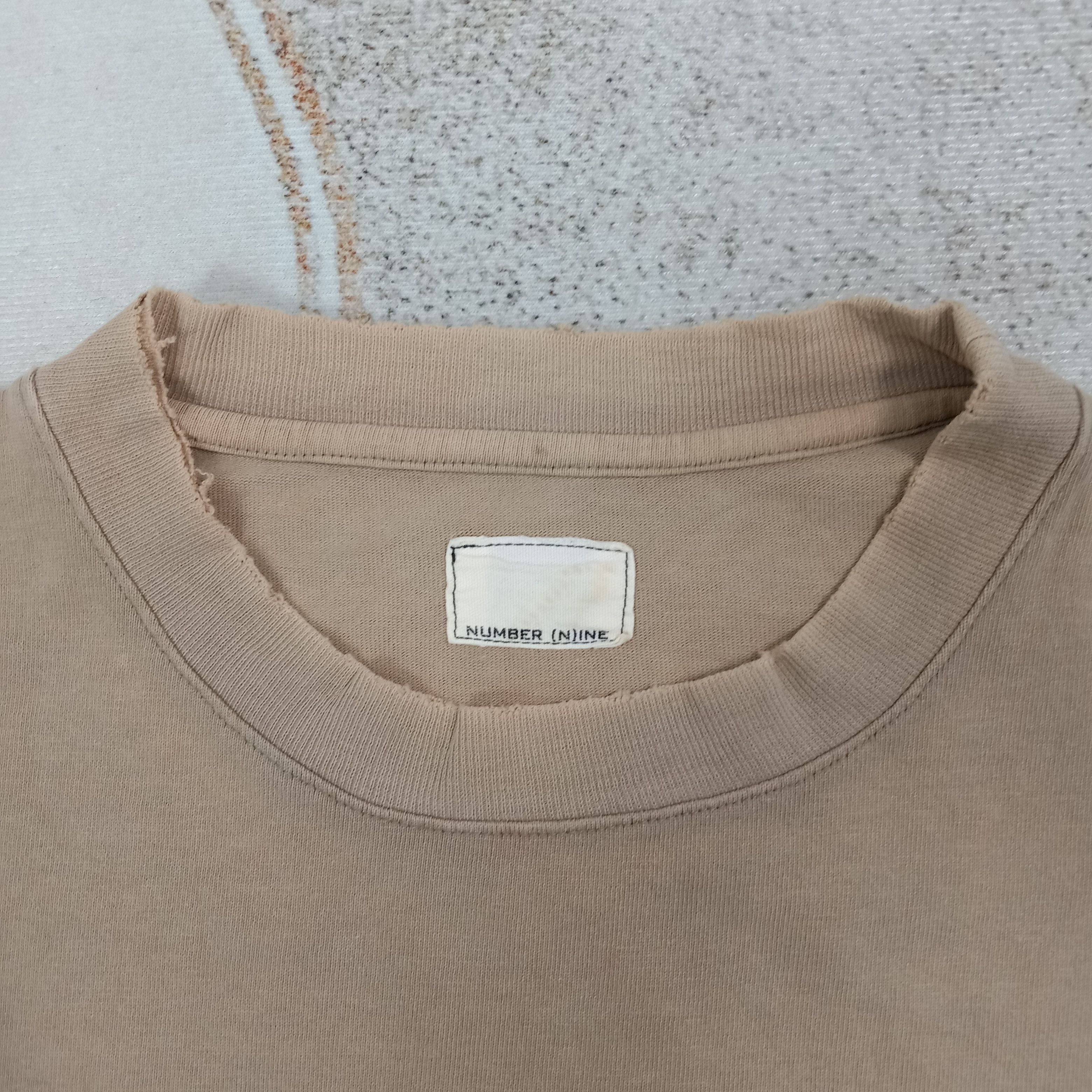 Number (N)ine Number Nine Streetwear Boxy Tshirt C267N57 Size US XL / EU 56 / 4 - 4 Thumbnail