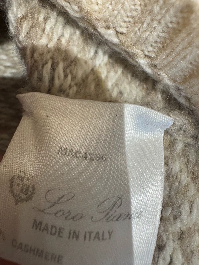 Loro Piana LORO PIANA Snowflake cashmere cardigan Size M / US 6-8 / IT 42-44 - 6 Thumbnail