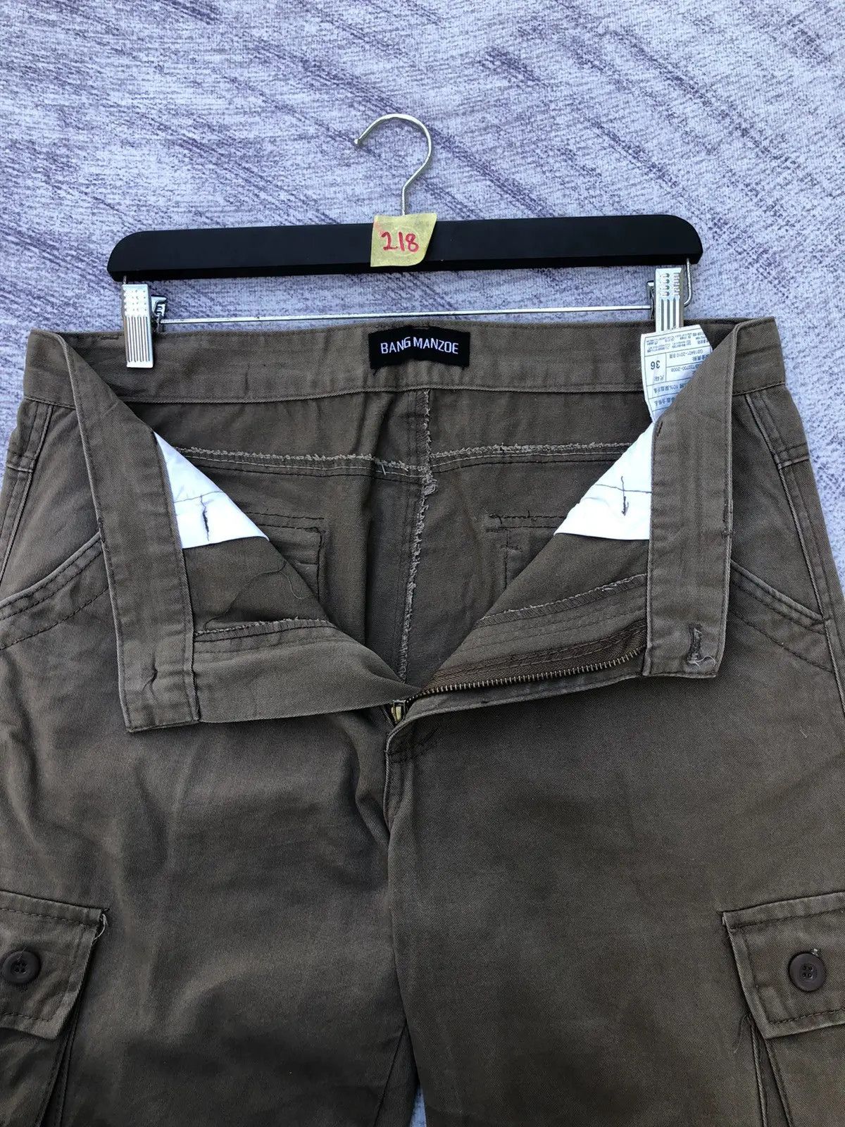20471120 × Vintage Japanesebrand Cargo Pants 8 Pocket W34xL42 Size US 34 / EU 50 - 8 Thumbnail