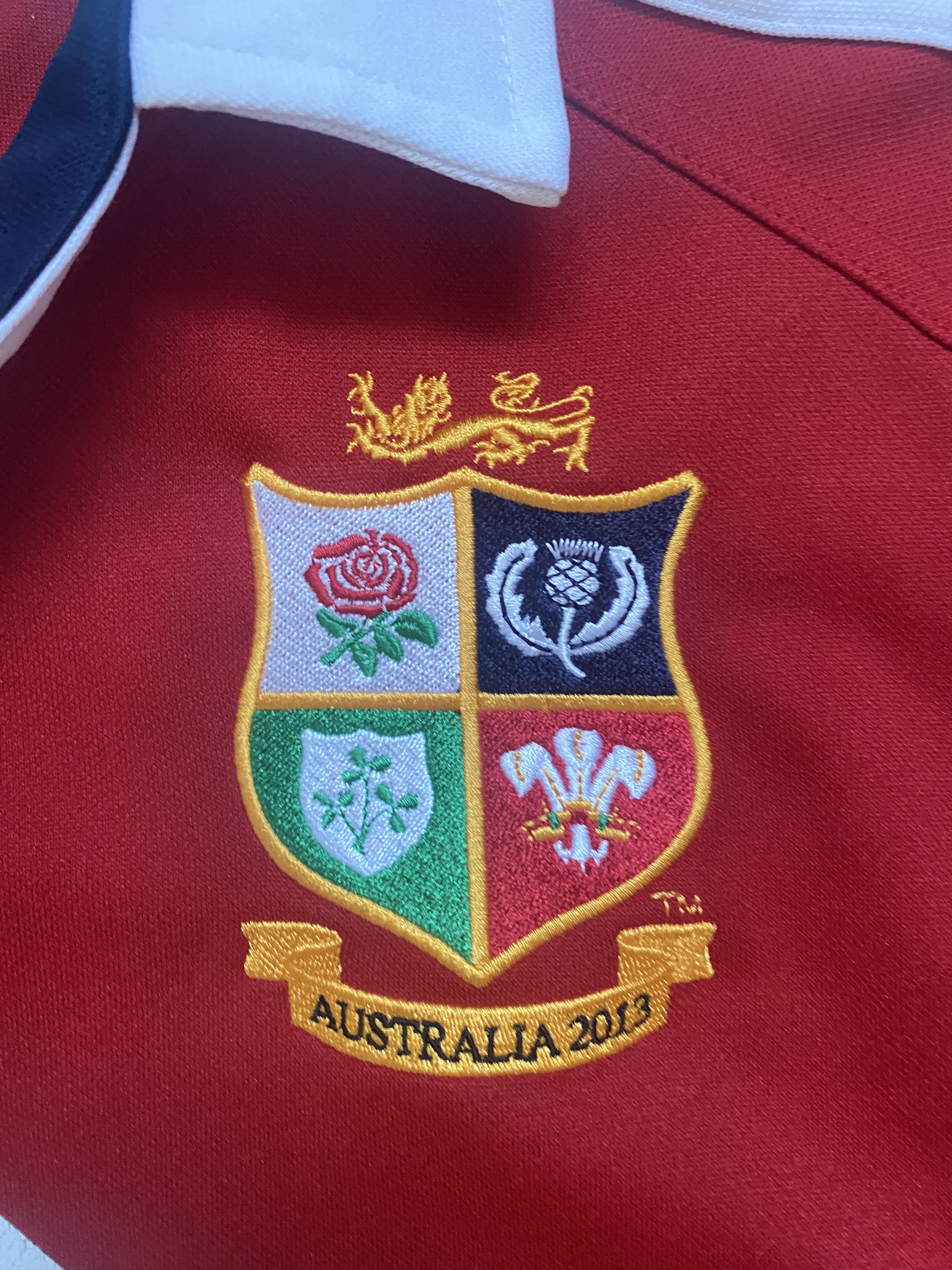 Adidas 2013 British & Irish Lions Victory in Australia Rugby large Size US L / EU 52-54 / 3 - 2 Thumbnail