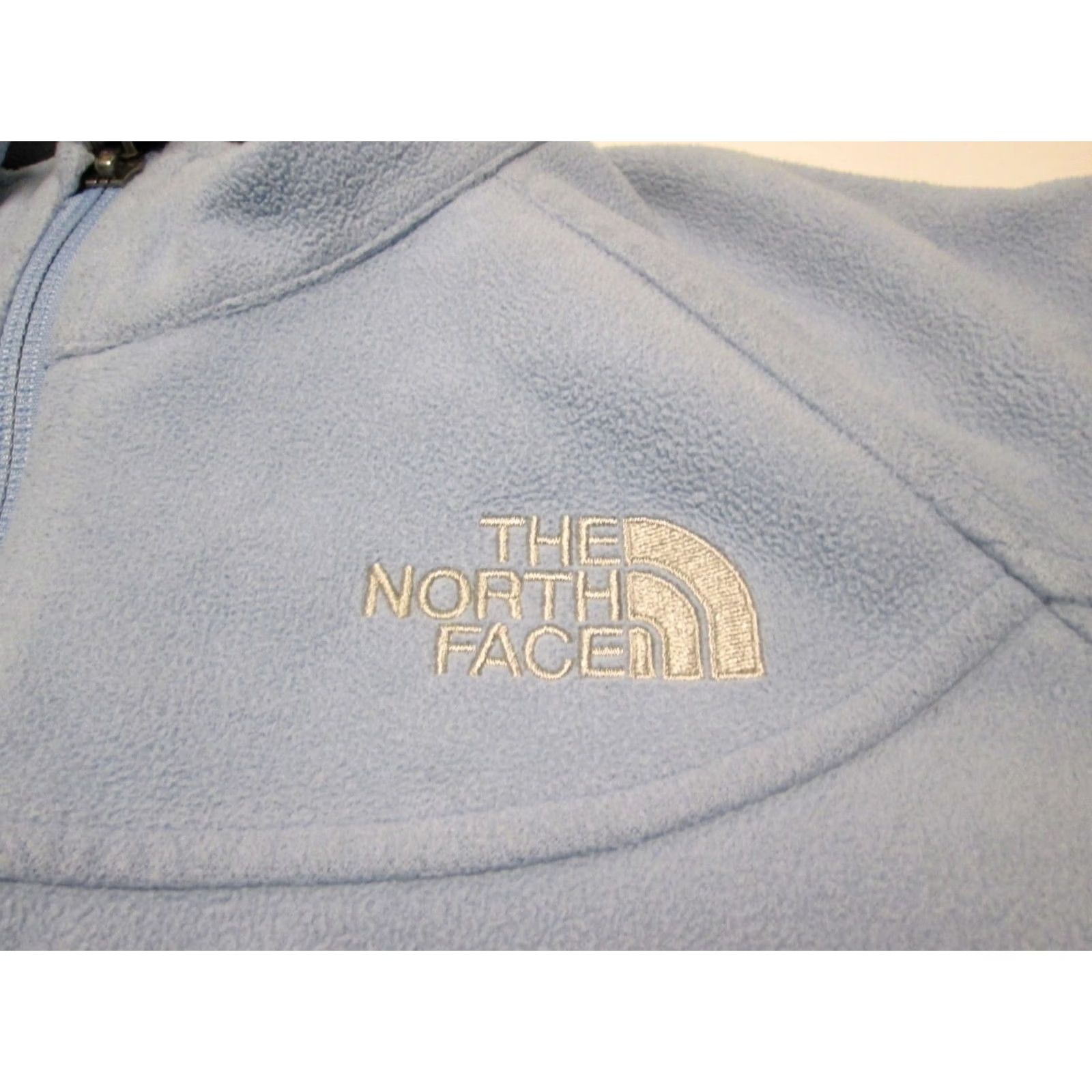 The North Face The North Face Womens Windbreaker Jacket M Dusty Blue Zip Pockets Solid Wind Wall Outerwear - Womens Jacket Size M / US 6-8 / IT 42-44 - 5 Thumbnail