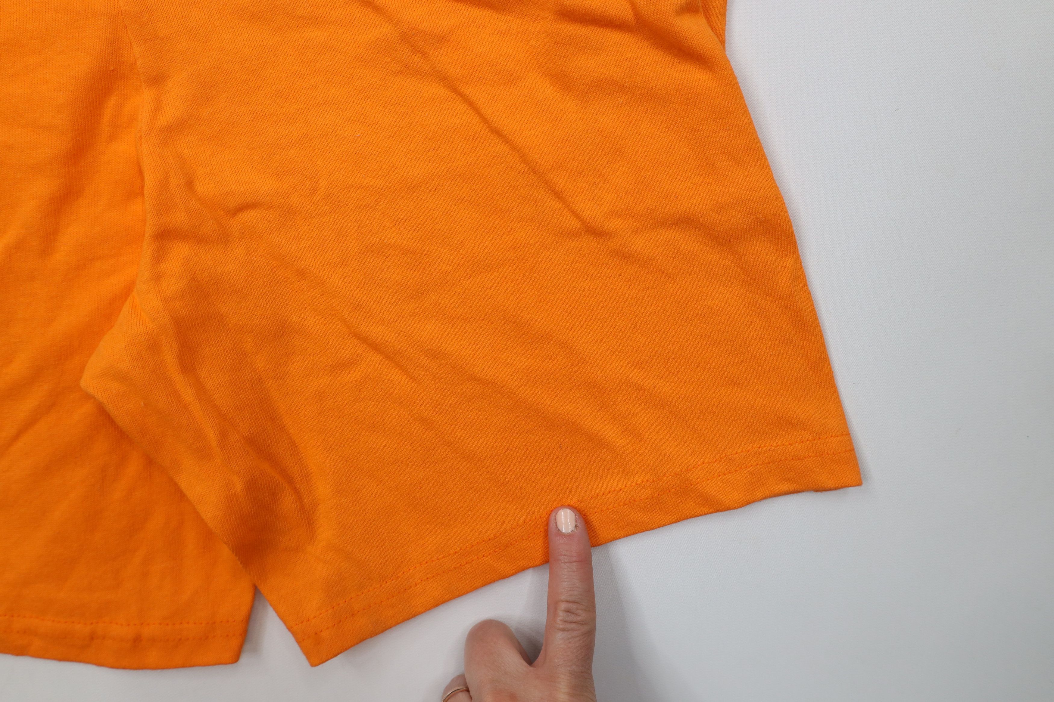 Champion × Vintage Vintage 90s Champion Knee Jersey Knit Shorts Orange USA Size US 30 / EU 46 - 14 Thumbnail