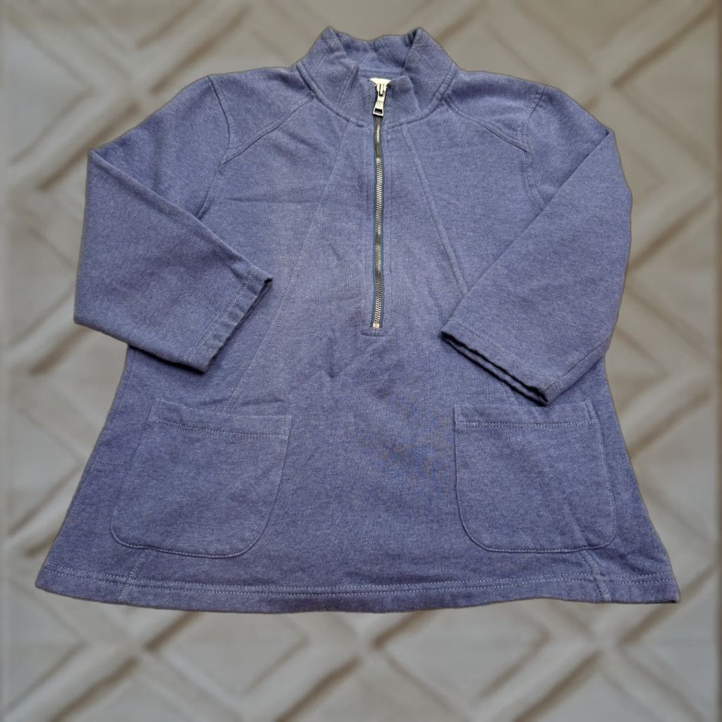 Coldwater Creek VINTAGE Coldwater Creek Women's Pullover Sweater S Purple Fleece Casual Cozy Fall Winter Size S / US 4 / IT 40 - 1 Thumbnail