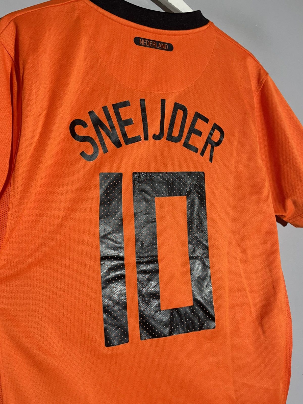 Nike × Vintage #10 Wesley Sneijder Netherlands Nike 2010 Home Football Size US L / EU 52-54 / 3 - 12 Thumbnail