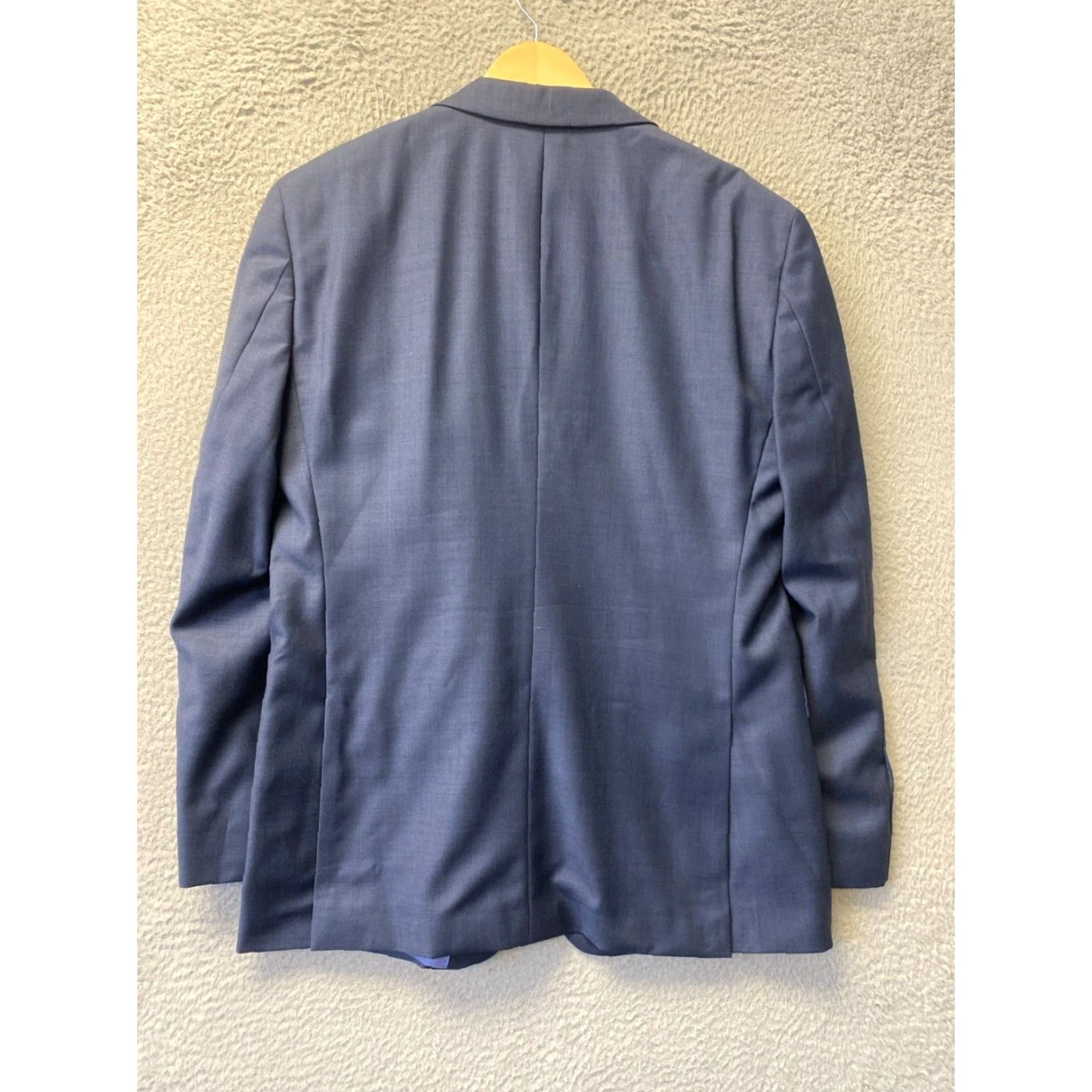 Jos. A. Bank VINTAGE Jos A. Bank Men's Blazer Sport Coat Jacket Wool 42R Blue Formal Tuxedo Mens Size 42R - 5 Thumbnail