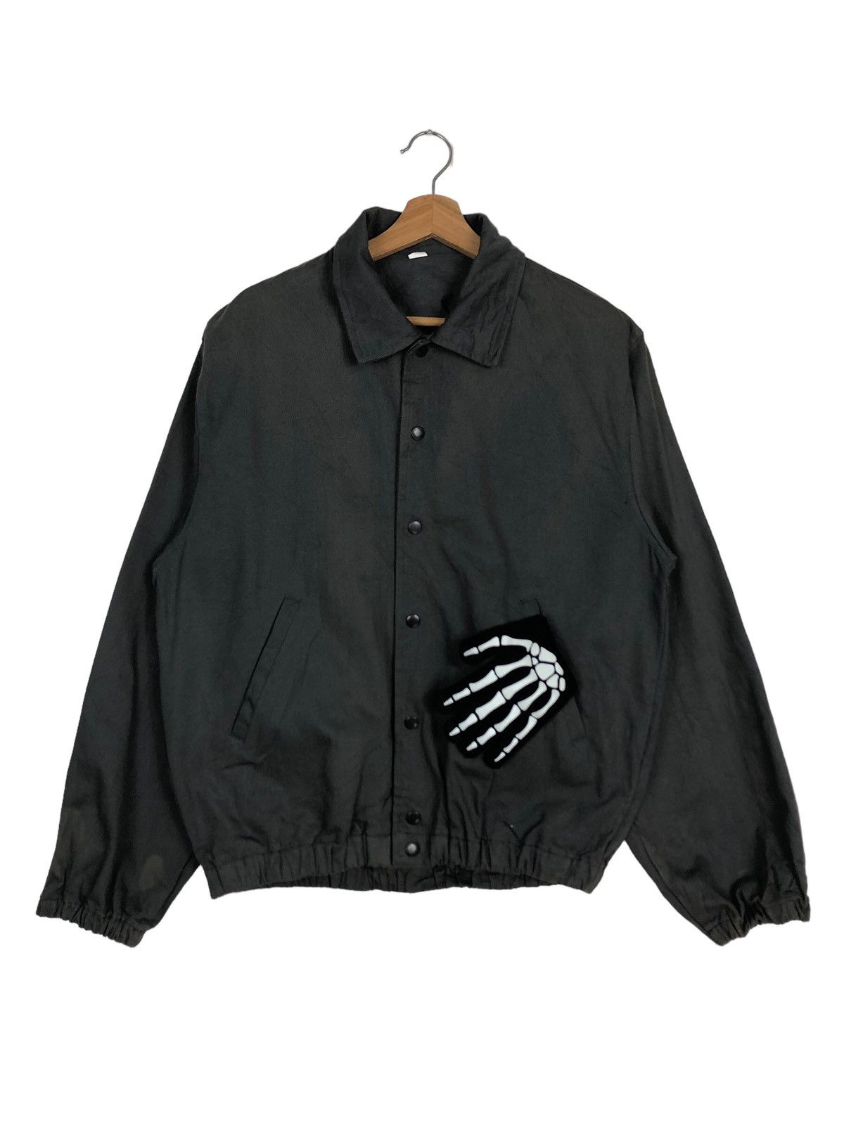 Japanese Brand 🔥90’s VINTAGE BOMBER JACKET HIKARUGENJI RACING BIG LOGO Size US L / EU 52-54 / 3 - 2 Thumbnail