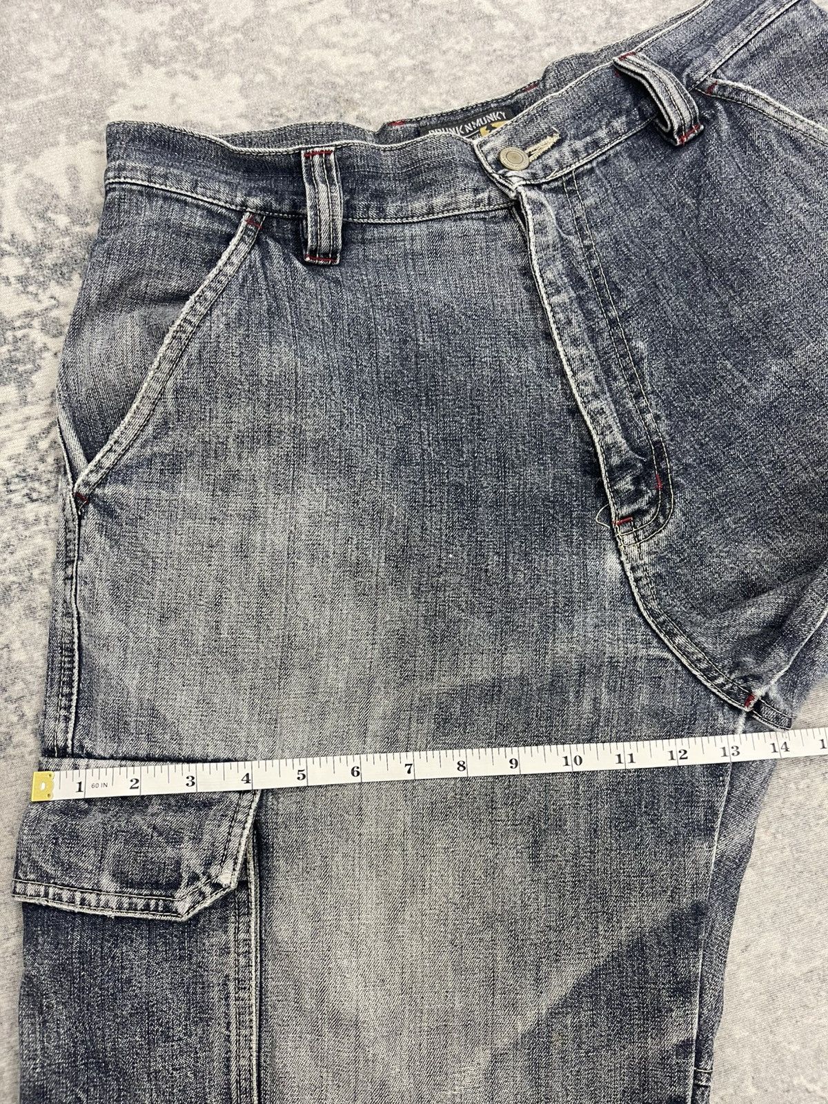 DrunknMunky Drunkn Munky Serial 00036 Carpenter Distressed Denim s21 Size US 32 / EU 48 - 14 Thumbnail