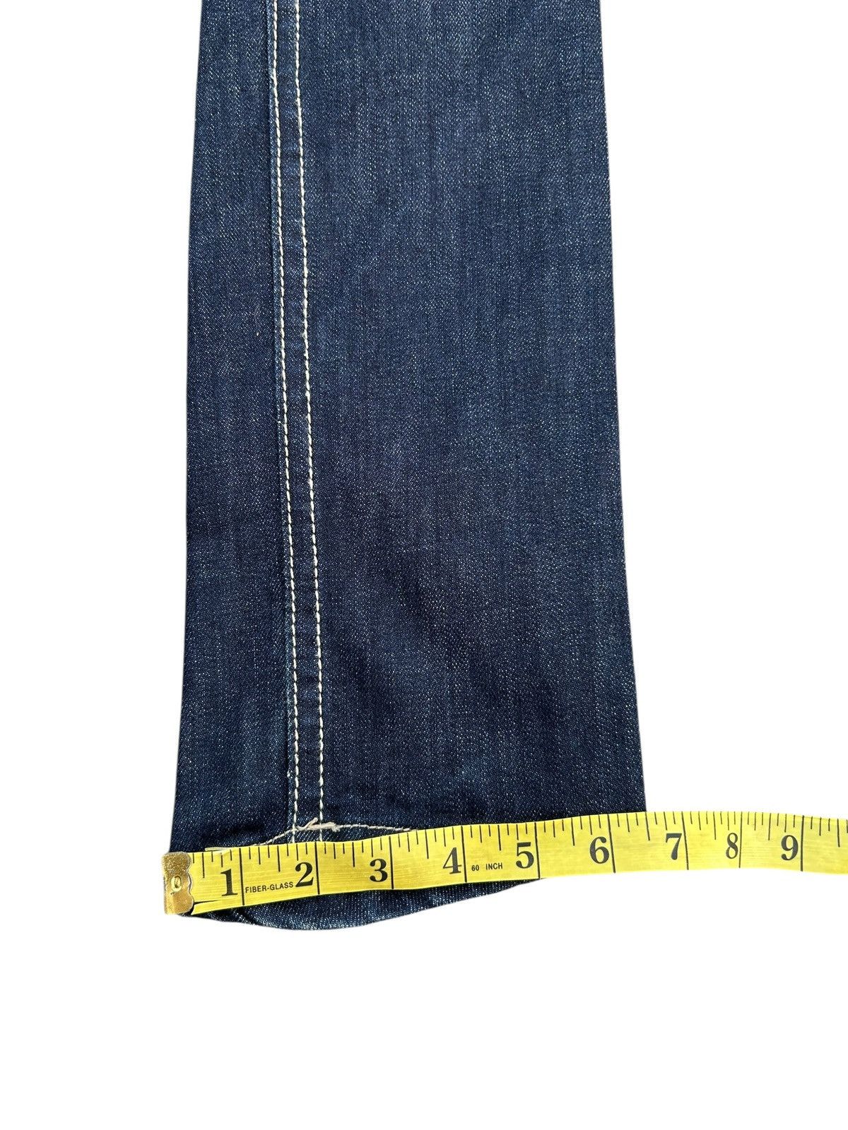 If Six Was Nine Skull Xfrm Japanese Punk Bondage Denim jeans Size US 28 / EU 44 - 18 Thumbnail