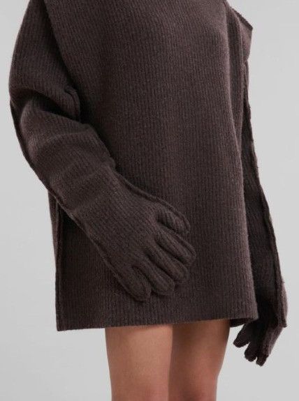 Marni o1f1d3z1025 Size: OS / Winter Gloves in Brown Size ONE SIZE - 2 Thumbnail