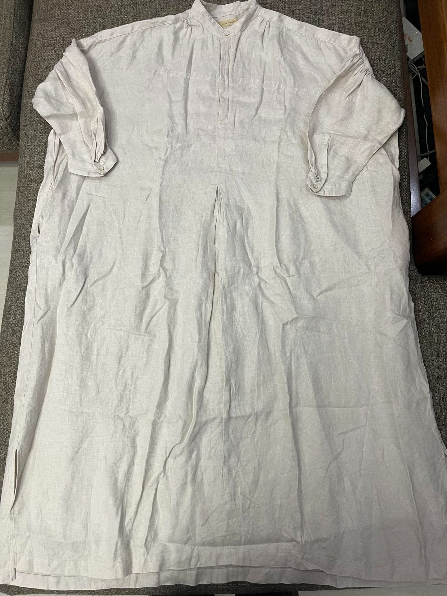 KIJIMA TAKAYUKI Suzuki Takayuki Linen Twill Dress Size S / US 4 / IT 40 - 1 Thumbnail
