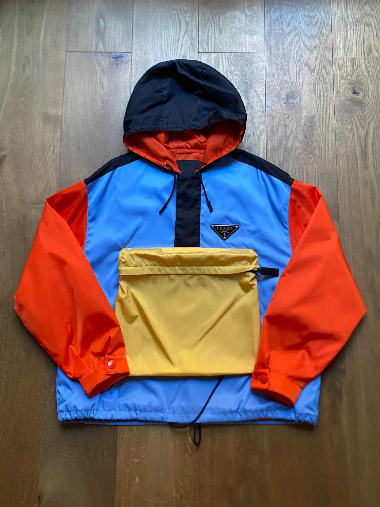 Prada Prada Multicolor Nylon Anorak SS19 Size US M / EU 48-50 / 2 - 1 Thumbnail