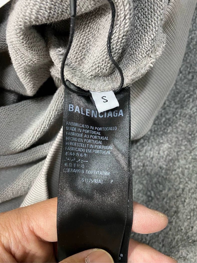 Balenciaga Balenciaga Embroidered logo long sleeve hooded sweater Size US S / EU 44-46 / 1 - 4 Thumbnail