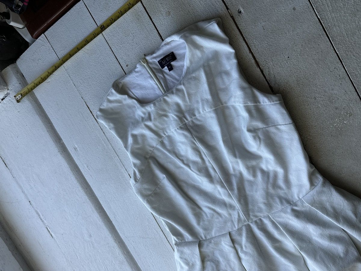 Armani ARMANI JEANS 🚨 WHITE DRESS LUXURY OLD MONEY WOMEN Size M / US 6-8 / IT 42-44 - 2 Thumbnail