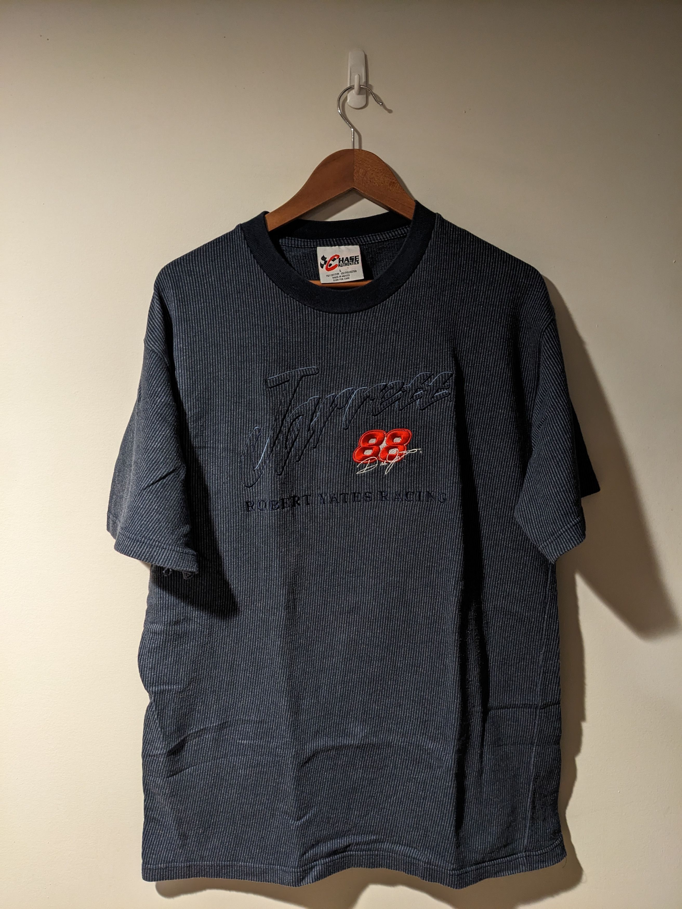 Chase Authentics × NASCAR × Vintage Vintage 90s Dale Jarrett Nascar Chase Authentic T-Shirt Size US L / EU 52-54 / 3 - 1 Thumbnail