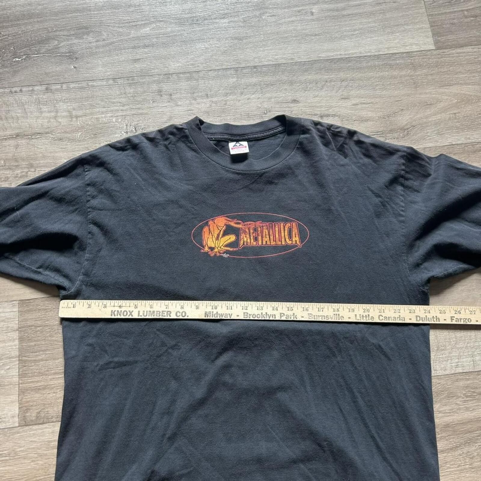 Other Vintage 1999 Metallica Flame long Sleeve t shirt XL rare Size US XL / EU 56 / 4 - 6 Thumbnail