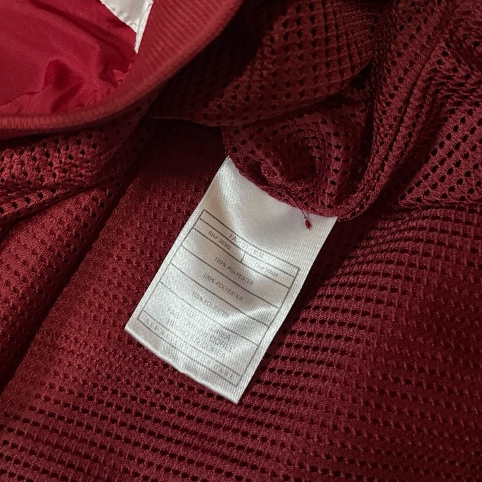 Nike 90s Nike Team Alabama Crimson Tide Clima Fit Windbreaker Size US L / EU 52-54 / 3 - 10 Thumbnail
