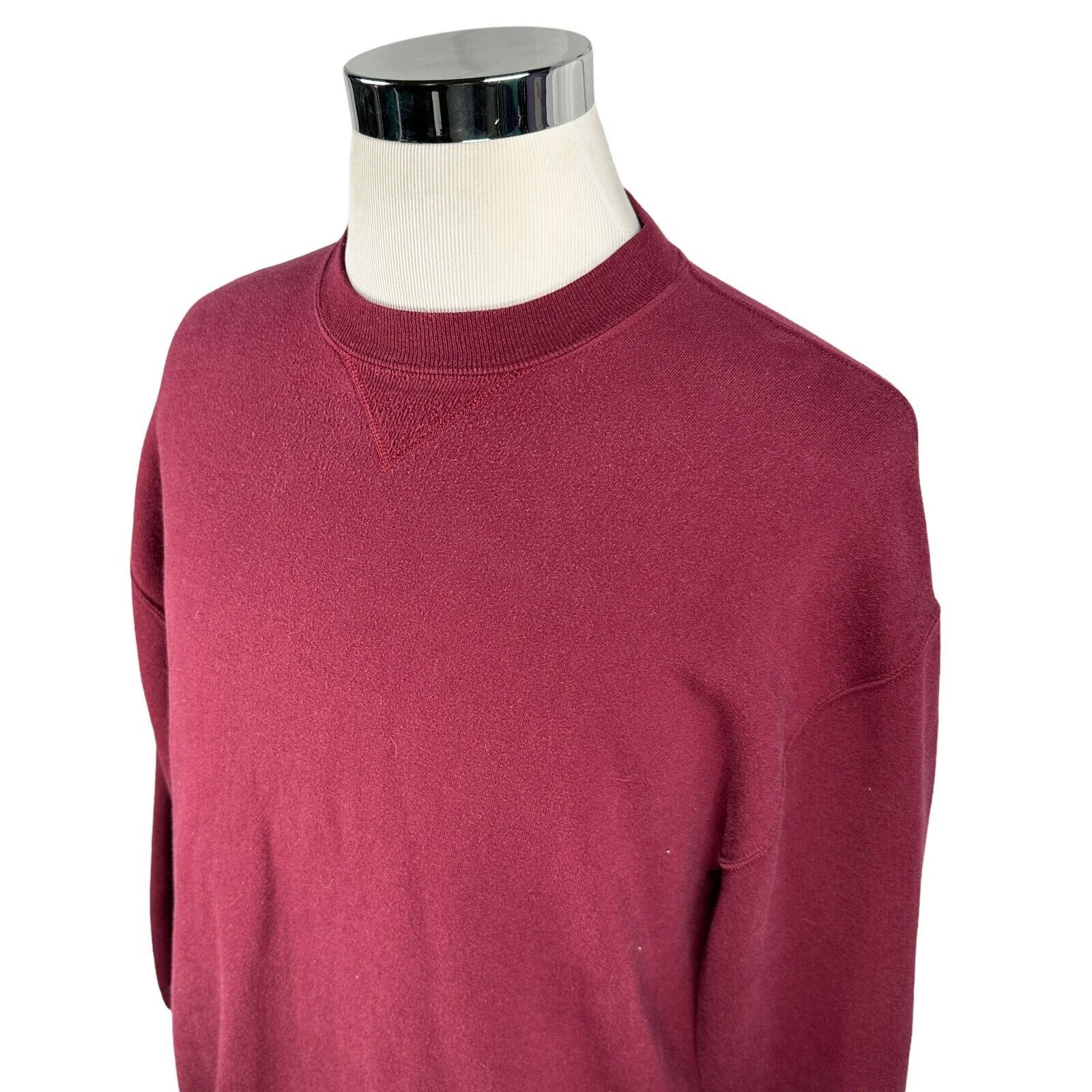 Russell Athletic Vintage Russell Athletic Sweatshirt XL Burgundy Crewneck USA Size US XL / EU 56 / 4 - 6 Thumbnail