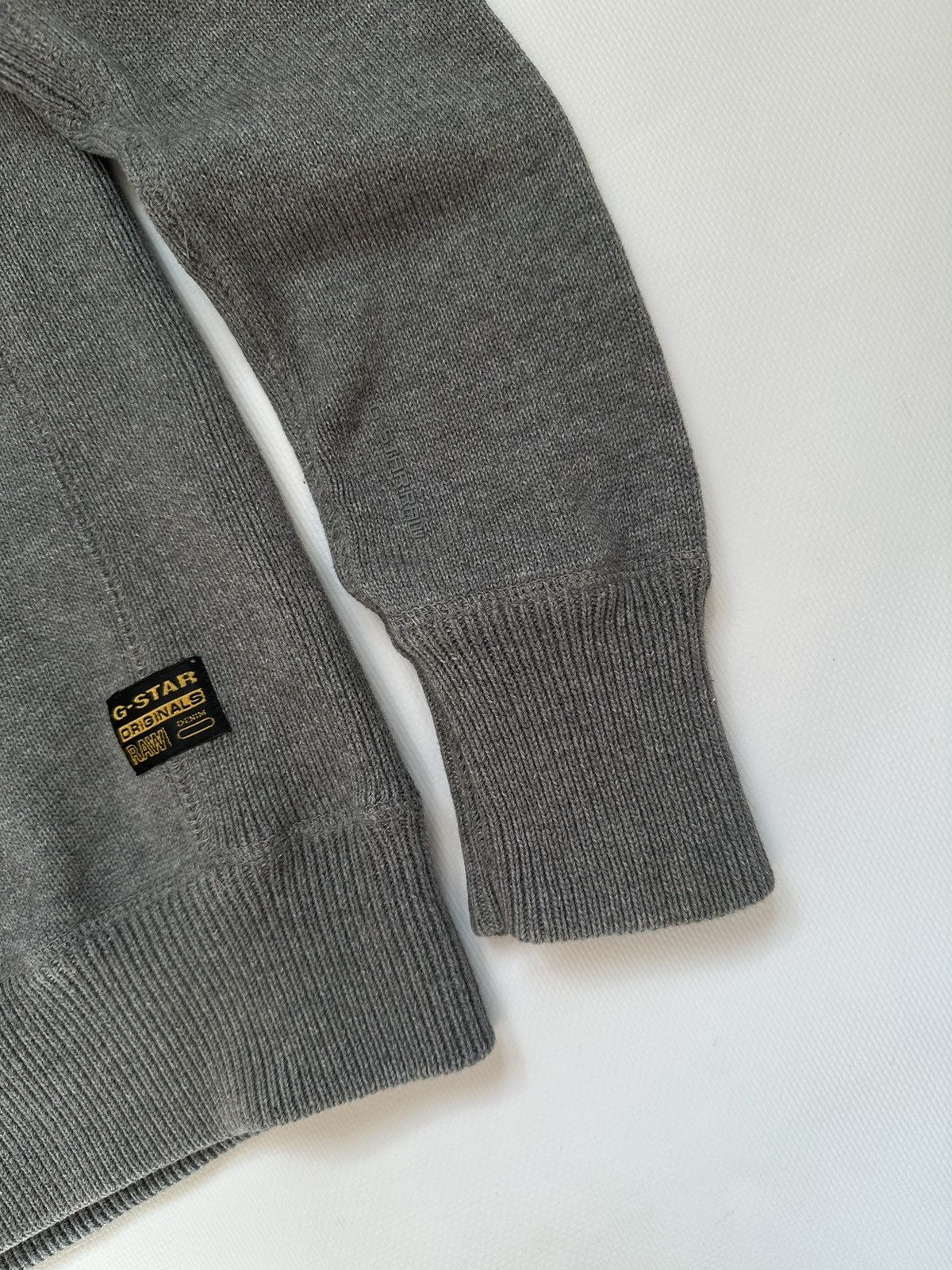 G-Star G-Star Raw knitted big logo vintage sweater Size US S / EU 44-46 / 1 - 4 Thumbnail